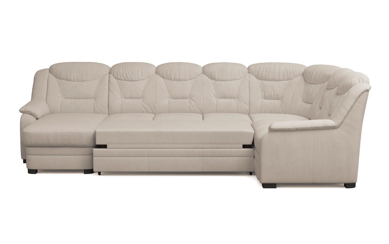 Wohnlandschaft Marcus mit Schlaffunktion & Bettkasten - Cotta