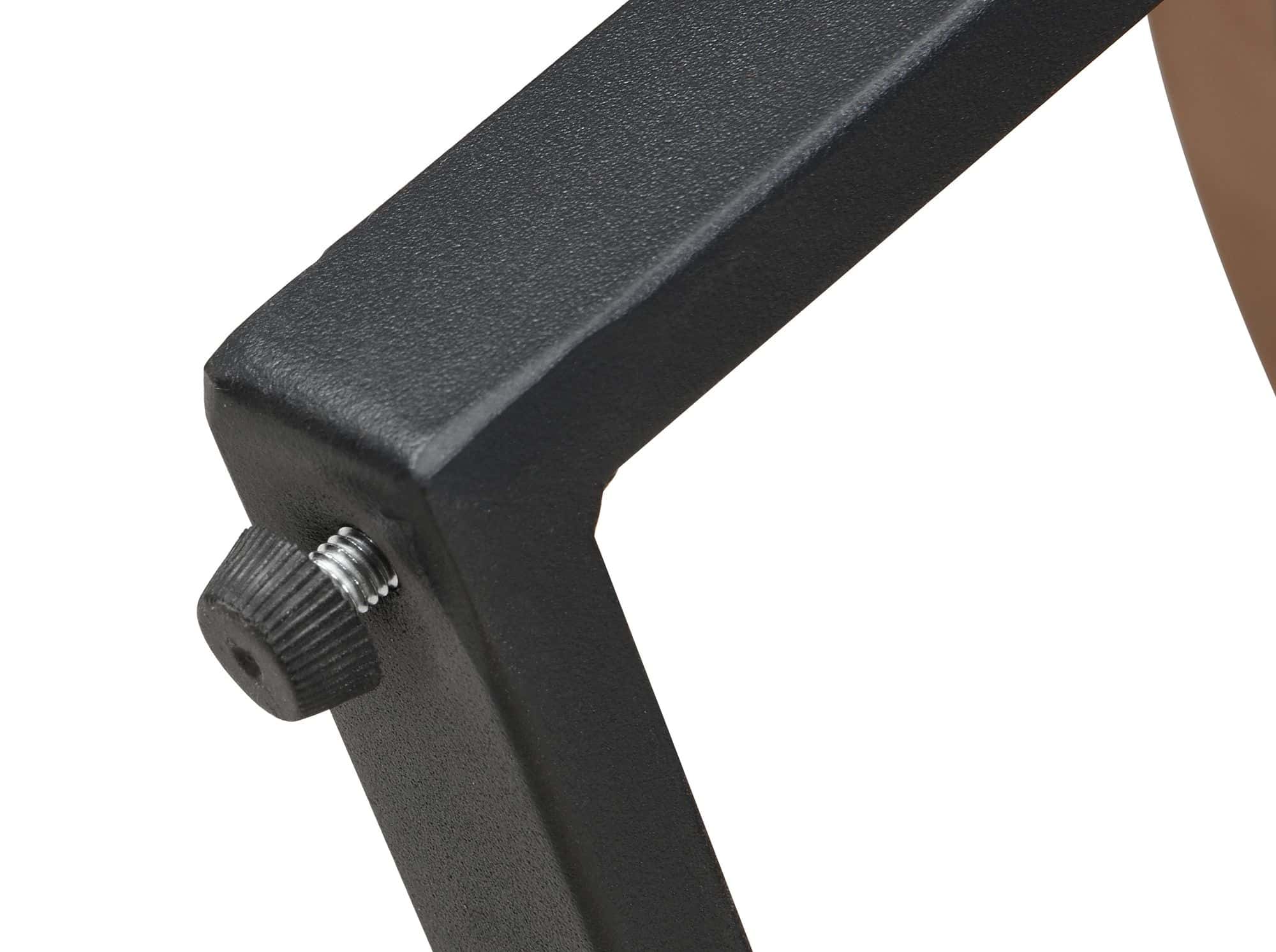 Couchtisch 80cm MDF Holzoptik - Runder Wohnzimmertisch Metall - Design Sofatisch - Moderner Loungetisch - Dreibein Beistelltisch Wohnzimmer