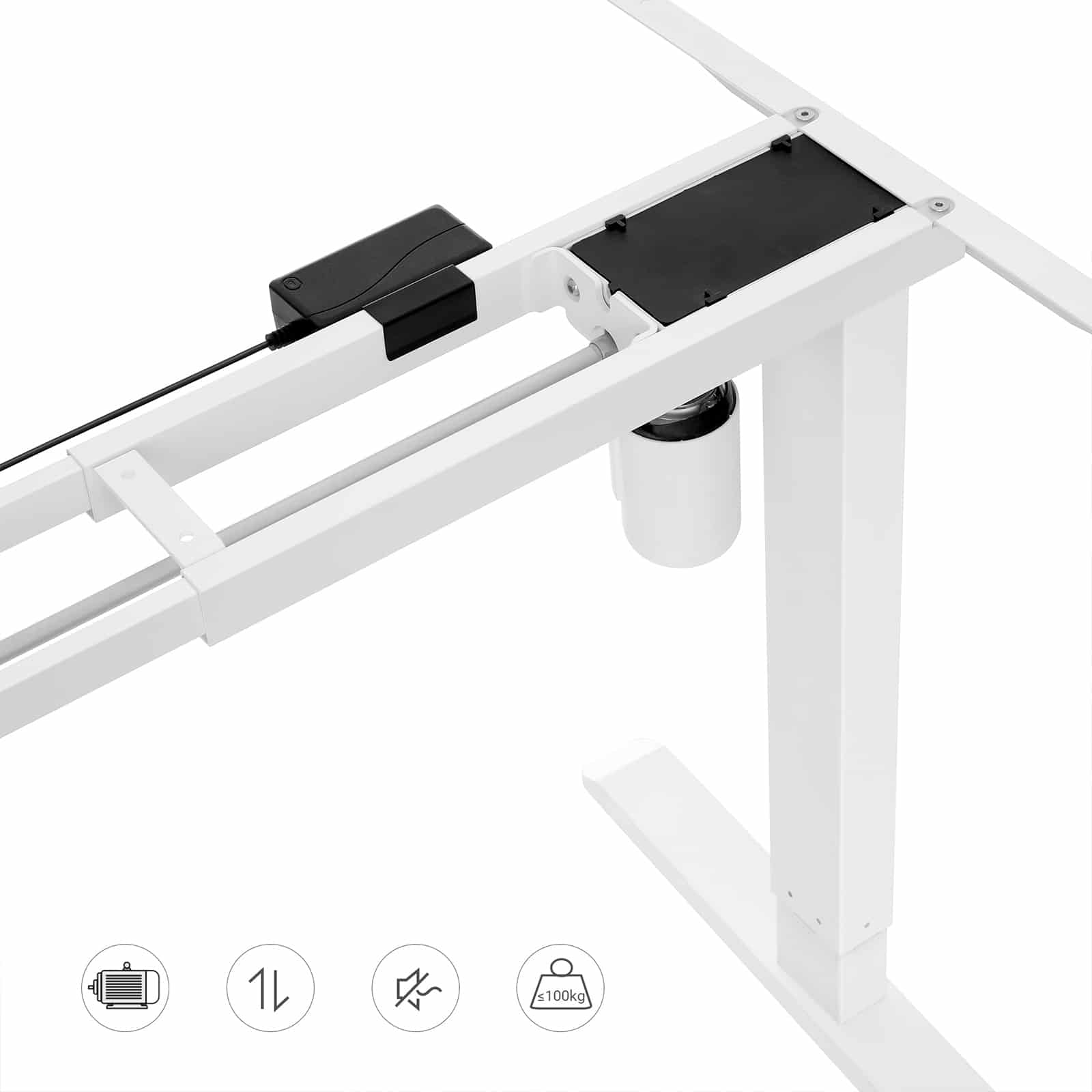 Tischgestell höhenverstellbar weiß Tischgestell höhenverstellbar weiß