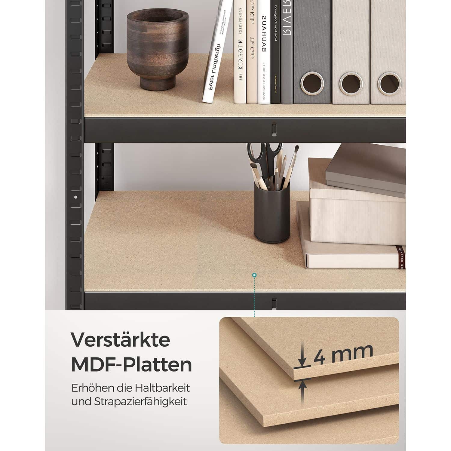 Schwertlastregal schwarz Schwertlastregal schwarz
