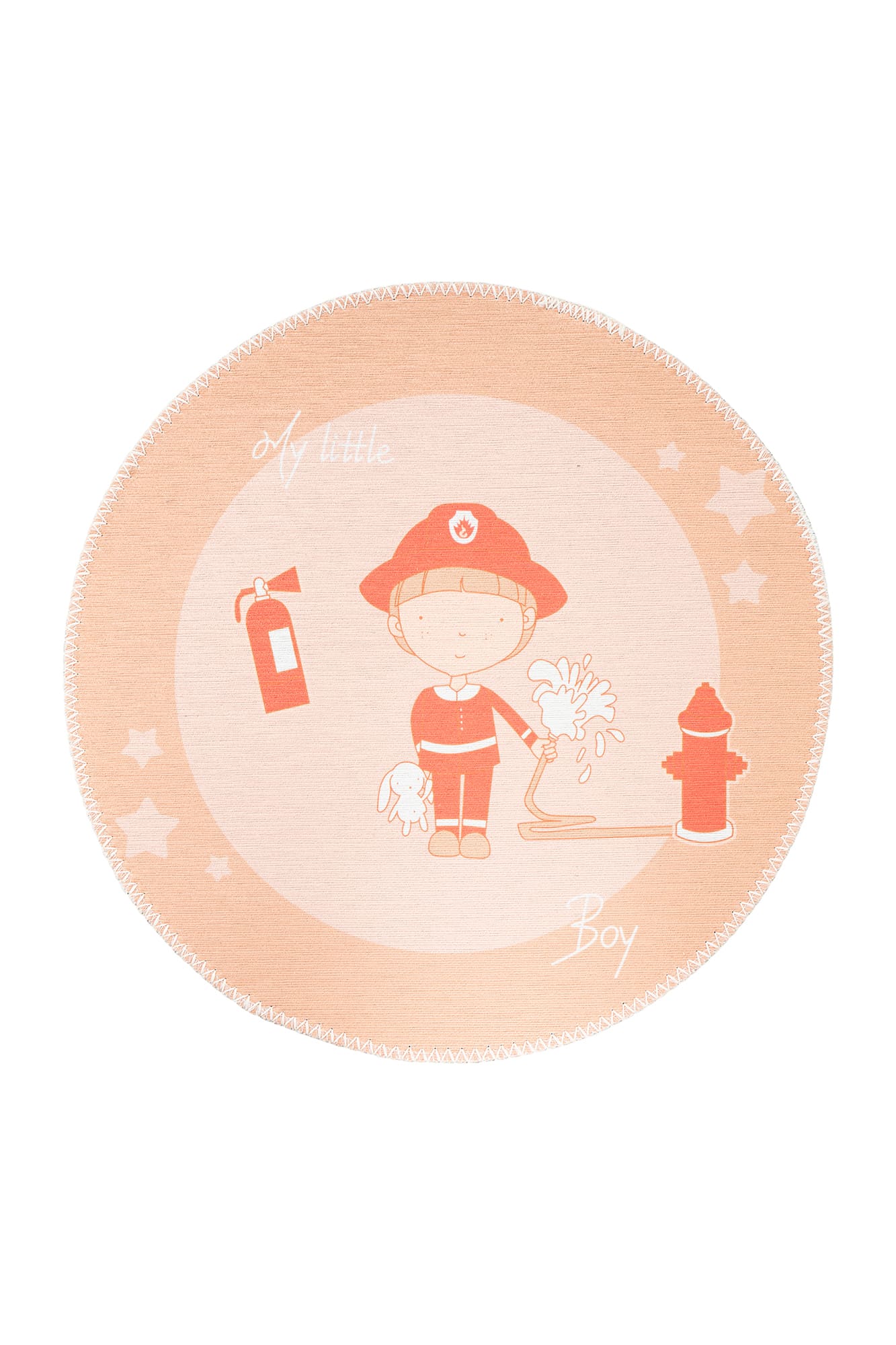 Teppich Bambini 100 Braun Ø 160cm RUND |Flachflor Teppich Bambini 100 Braun Ø 160cm RUND |Flachflor