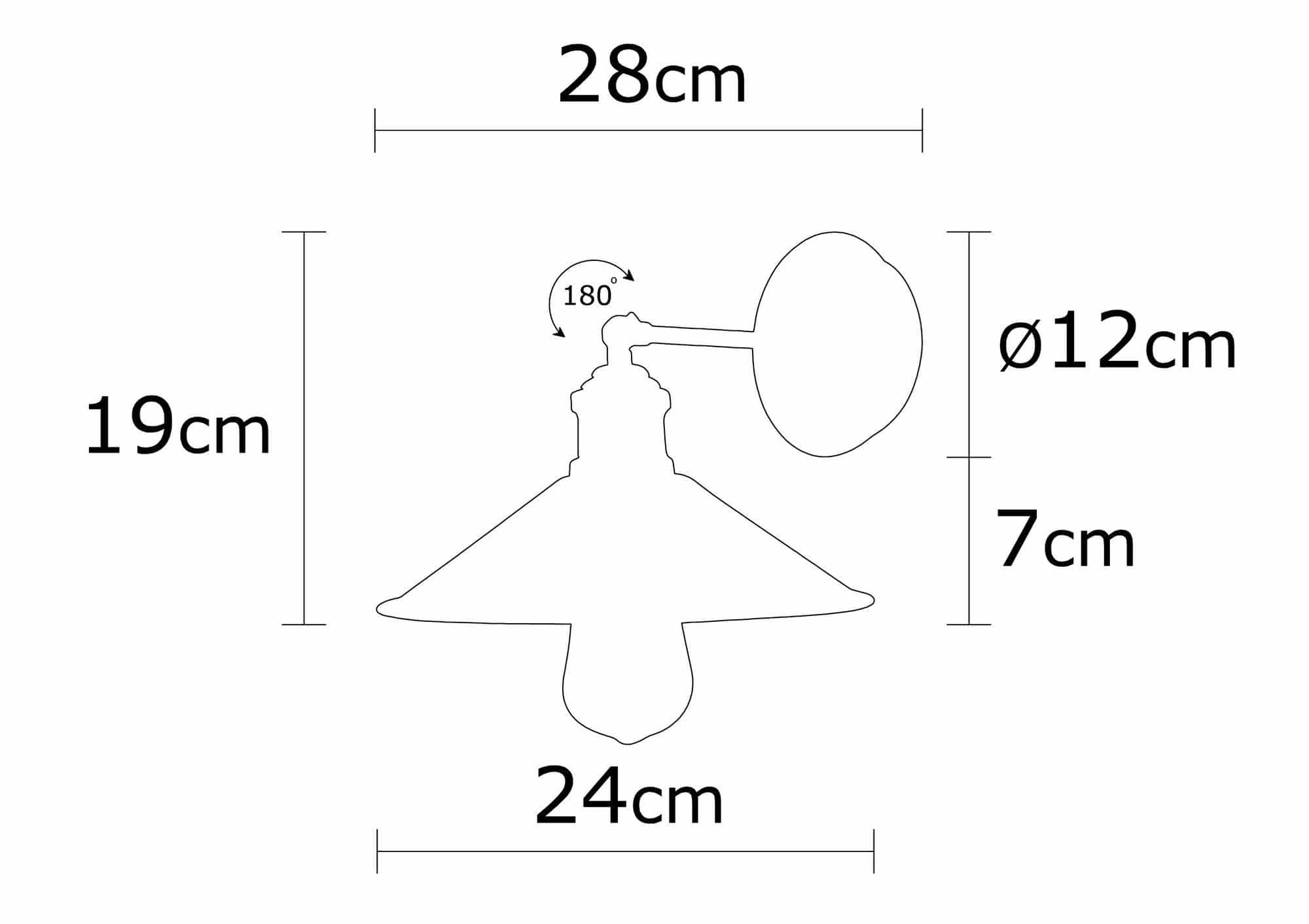 Berceste - N-664 - Wandleuchte Berceste - N-664 - Wandleuchte