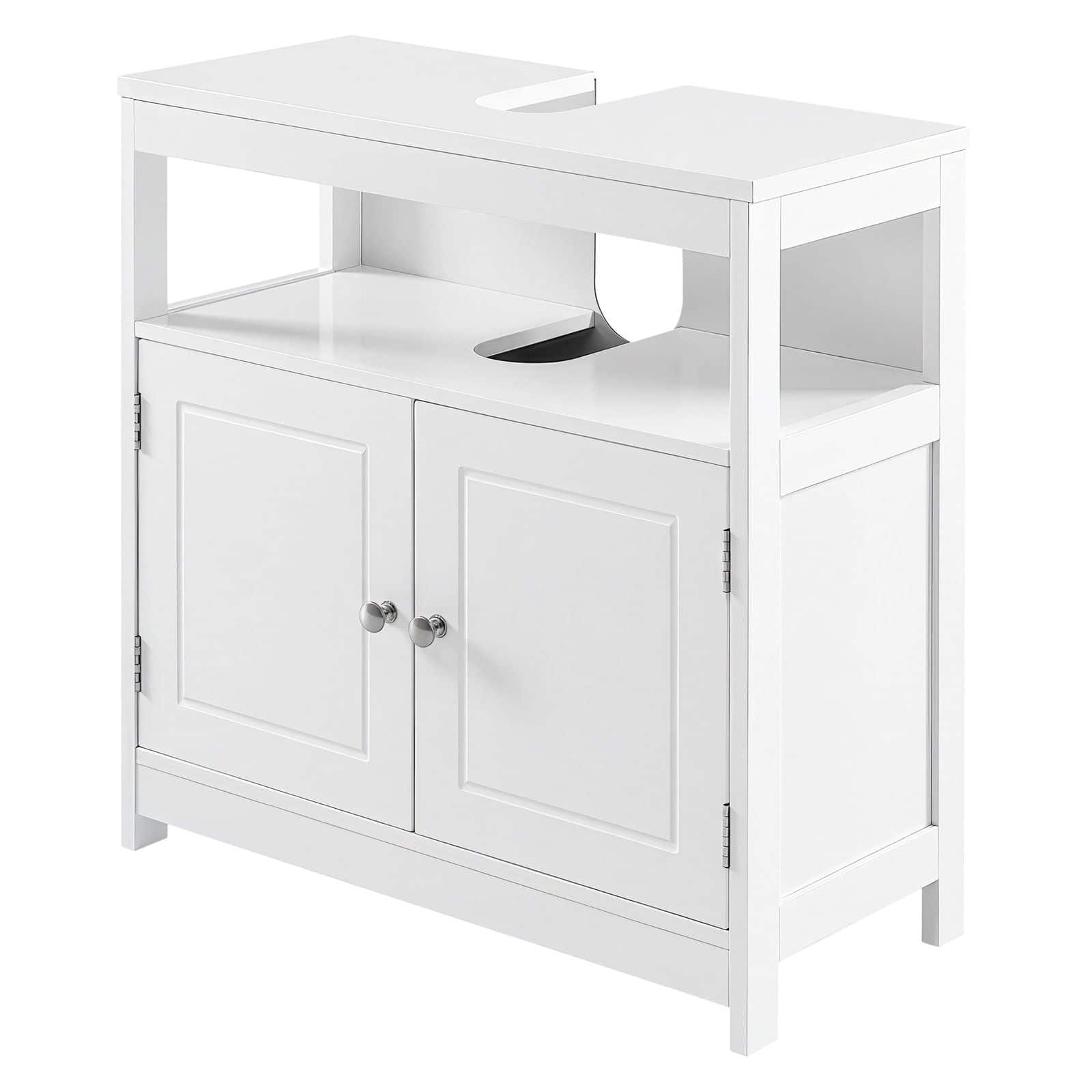 Badschrank, Waschbeckenunterschrank, 30 x 60 x 60 cm