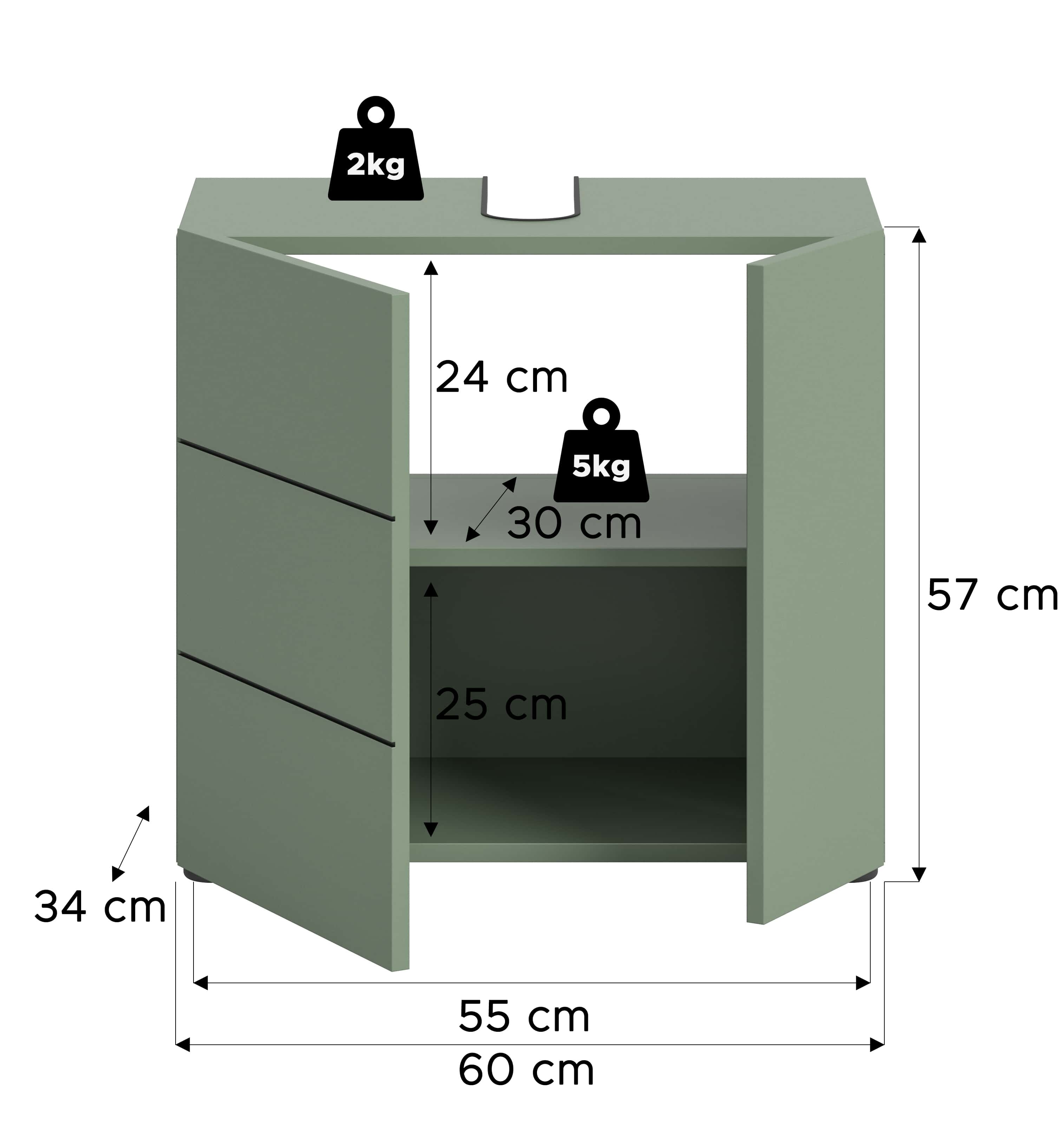 Vira Waschbeckenunterschrank Vira Waschbeckenunterschrank