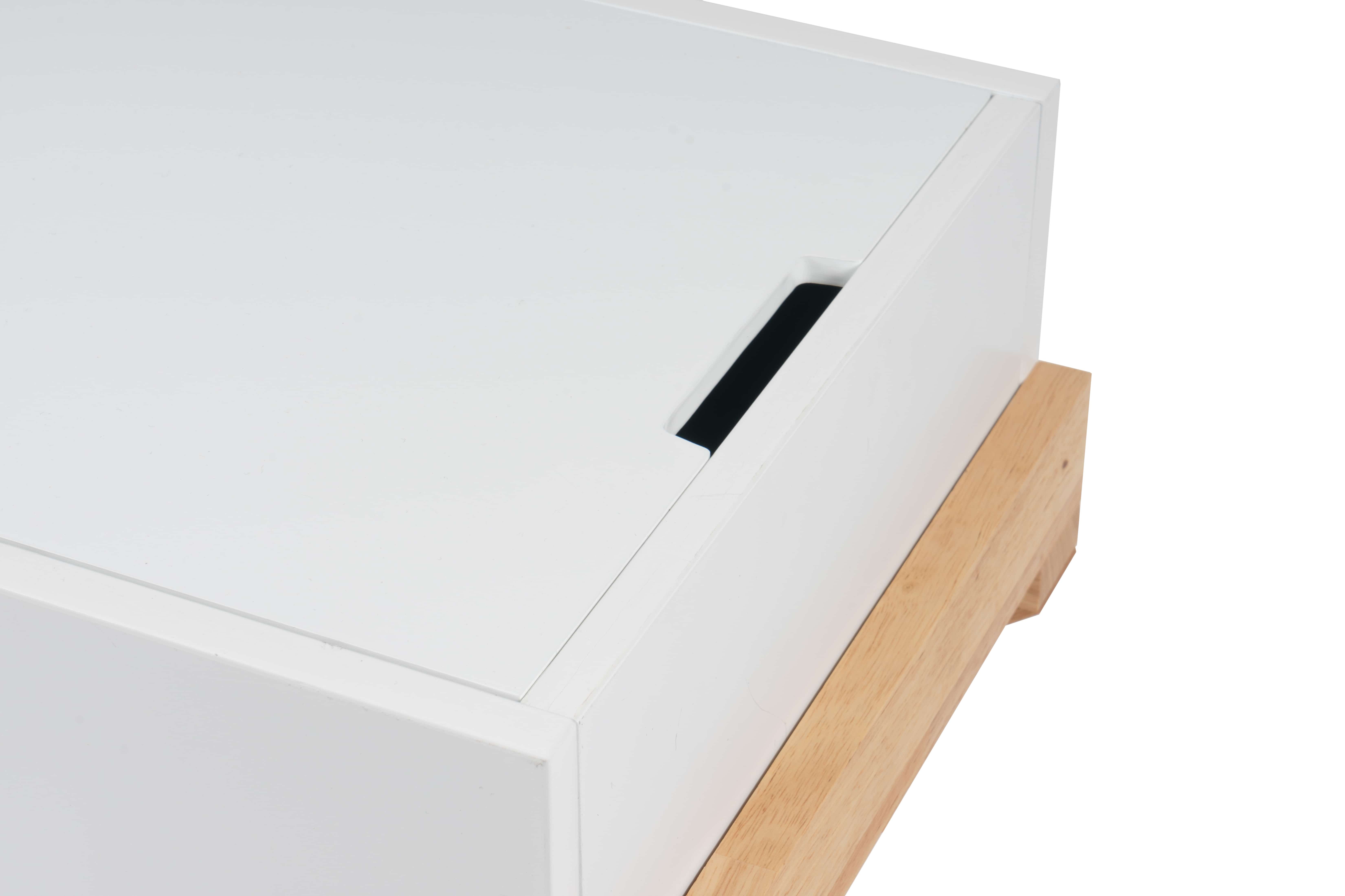 Schränkchen Valerie 410 Weiß / Natural Schränkchen Valerie 410 Weiß / Natural
