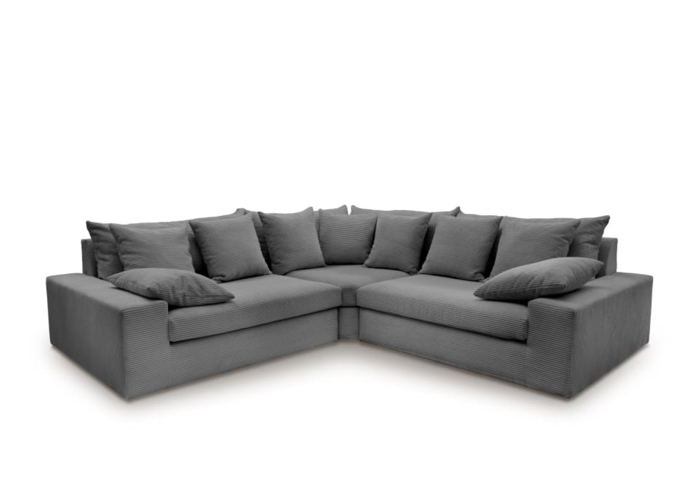 Benformato_Avellino_2-TRE-2_4801-7 Luxuriöses Benformato Avellino Sofa: Gemütlichkeit in Grau für Ihr Wohnzimmer