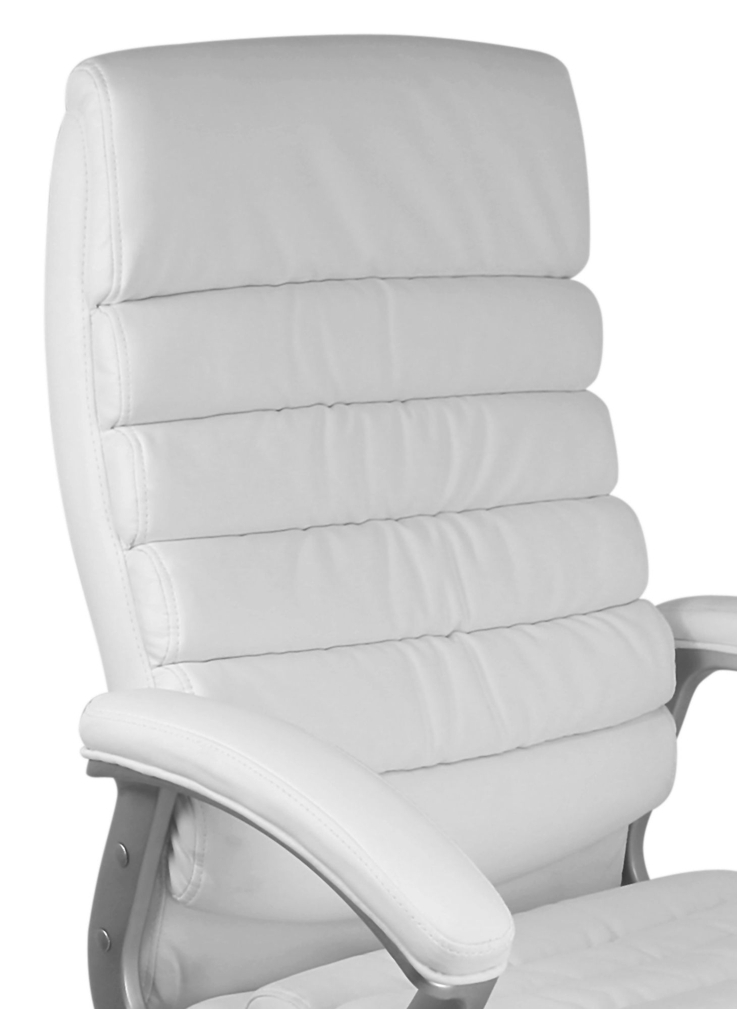 23257-AMSTYLE-Buerostuhl-VALENCIA-Kunstleder-Weis_1 Valencia Bürostuhl Kunstleder Weiß ergonomisch mit Kopfstütze