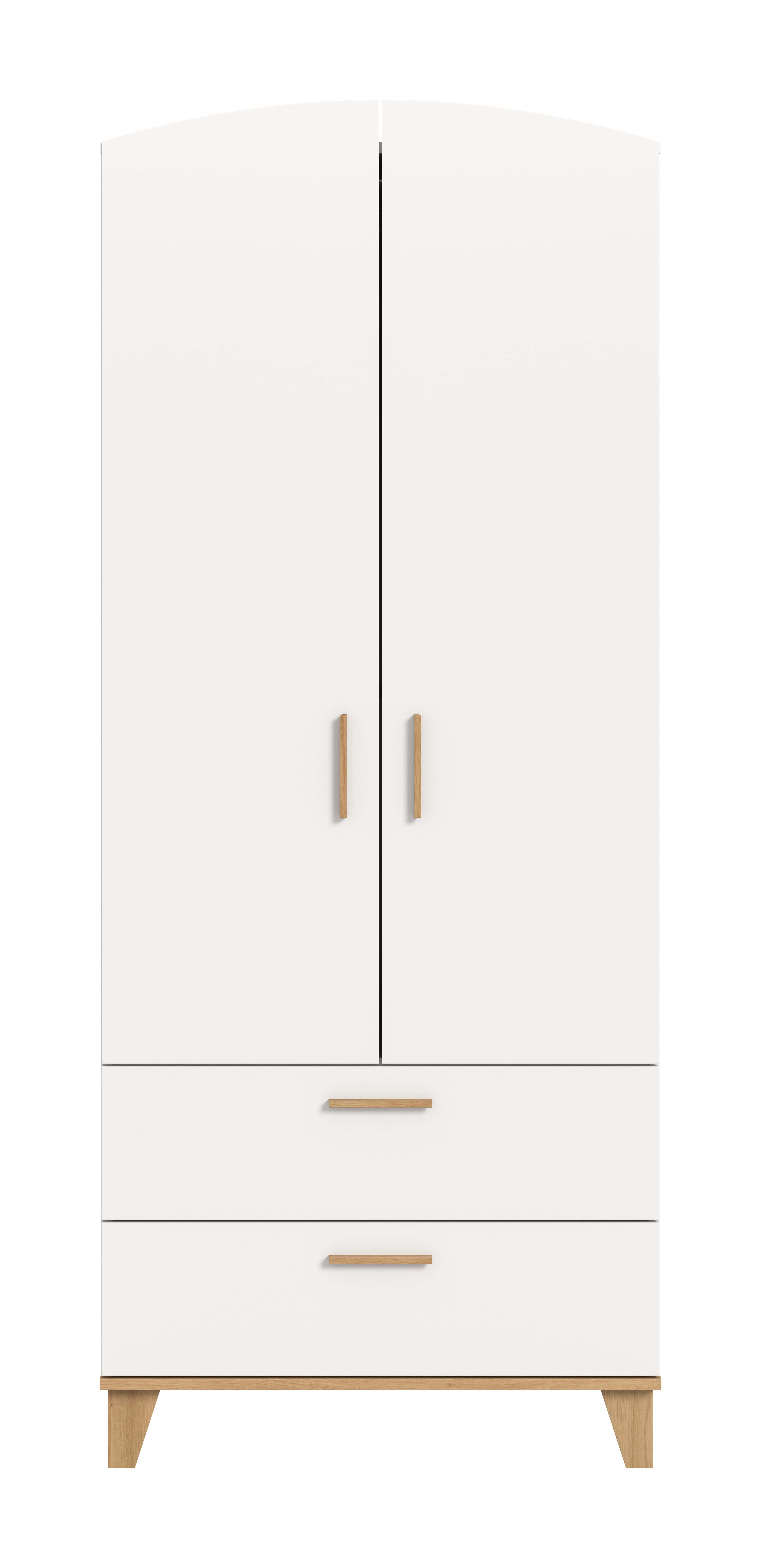 Stella Kleiderschrank 2-türig