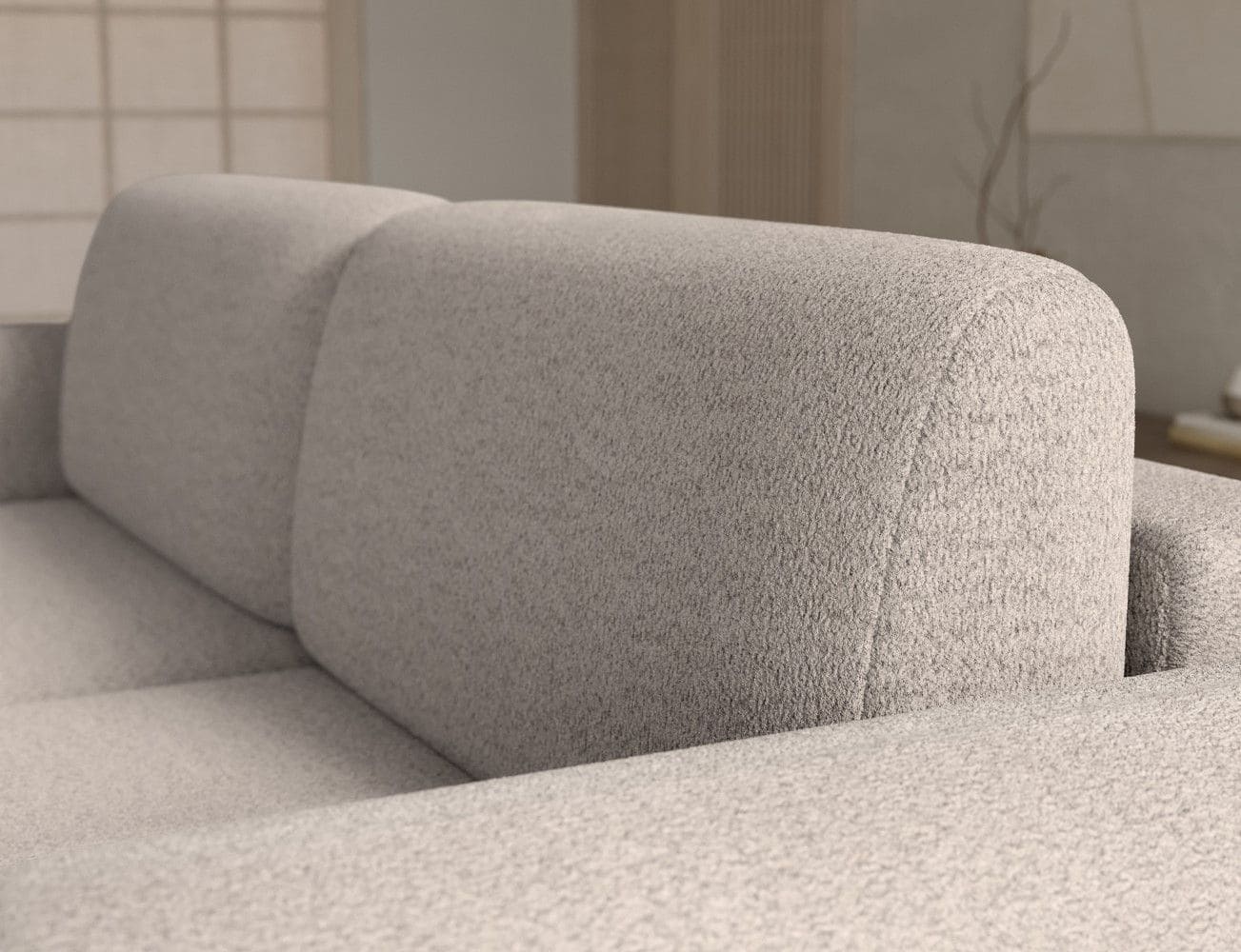 Ecksofa Acossta von Eltap Royal mit Schlaffunktion