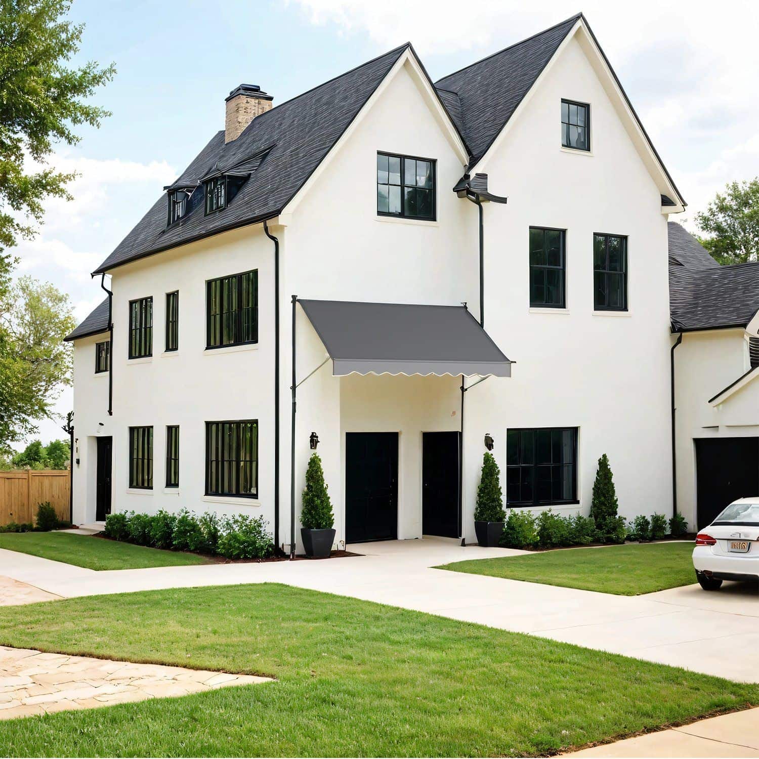 Klemmmarkise, Balkonmarkise, höhenverstellbar