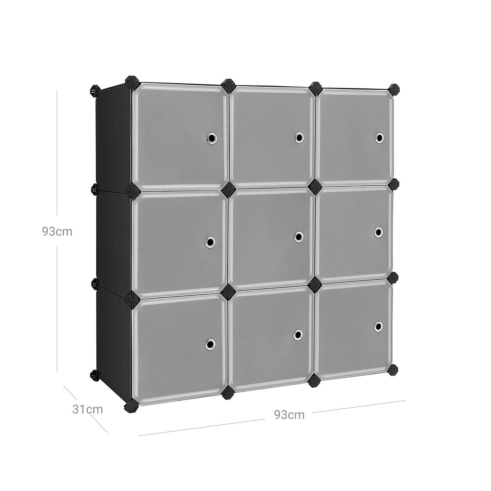 Kunststoffschrank mit 9 Würfeln-LPC116HS Kunststoffschrank mit 9 Würfeln-LPC116HS