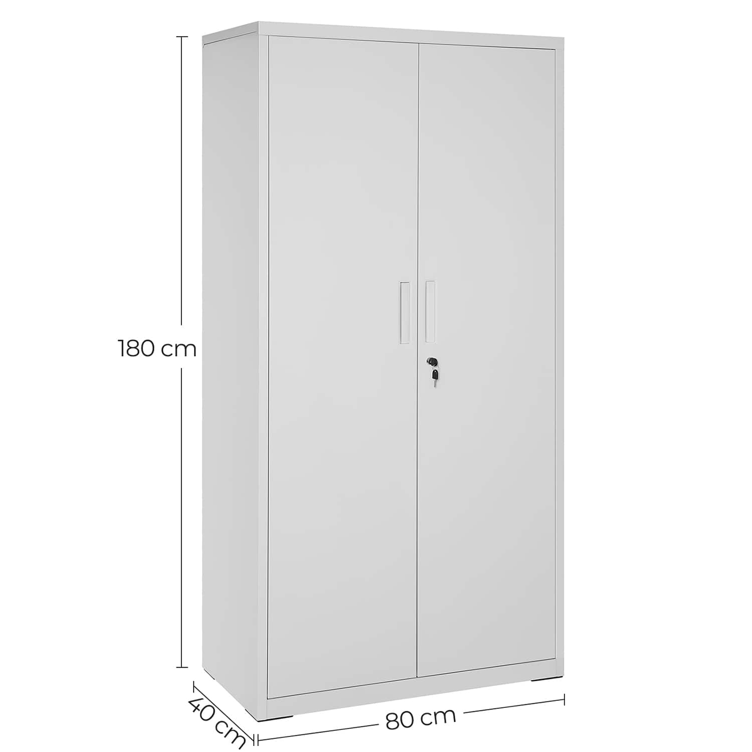 Aktenschrank mit 2 Türen-B34OMC015G01 Aktenschrank mit 2 Türen-B34OMC015G01