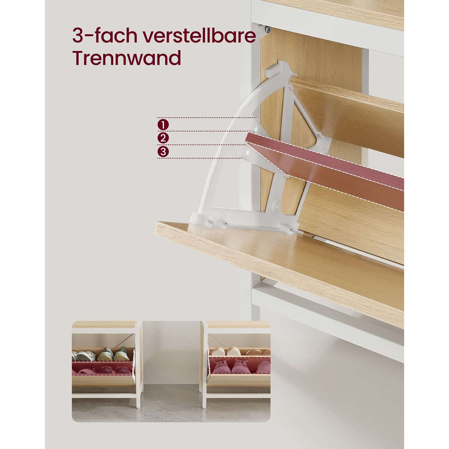 Garderobenständer mit Schuhschrank Garderobenständer mit Schuhschrank