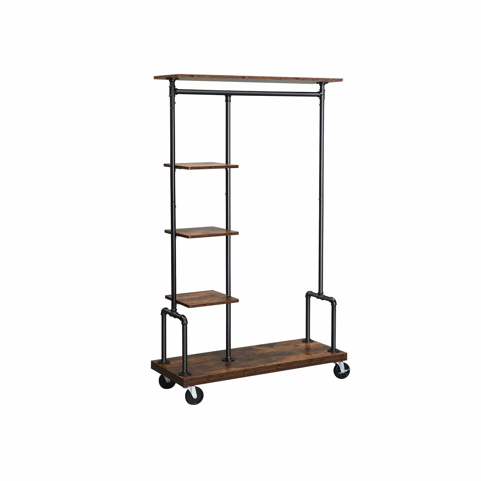 HSR66BXV1-1 Garderobe mit Gitterablagen Industriestil
