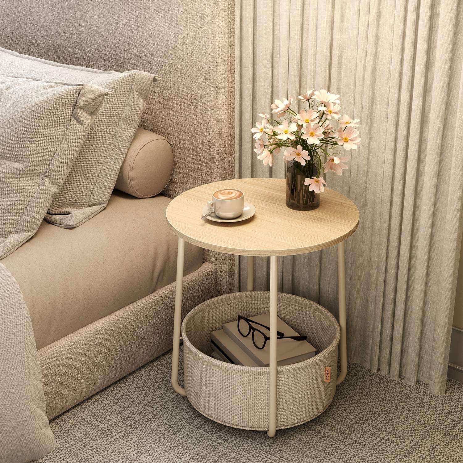 Beistelltisch rund, kleiner Tisch, Couchtisch klein Beistelltisch rund, kleiner Tisch, Couchtisch klein