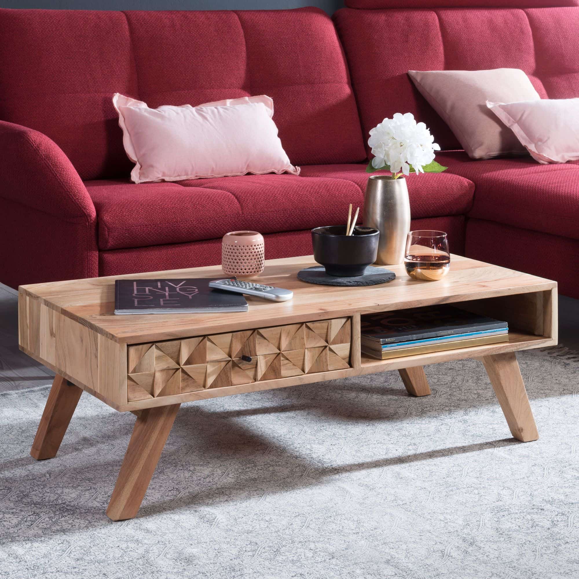 47284-WOHNLING-Couchtisch-REWA-95x50x35-cm-Akazie_1HLGQrJWHqiJ7e Rewa Couchtisch 95 cm – Wohnling Massivholz