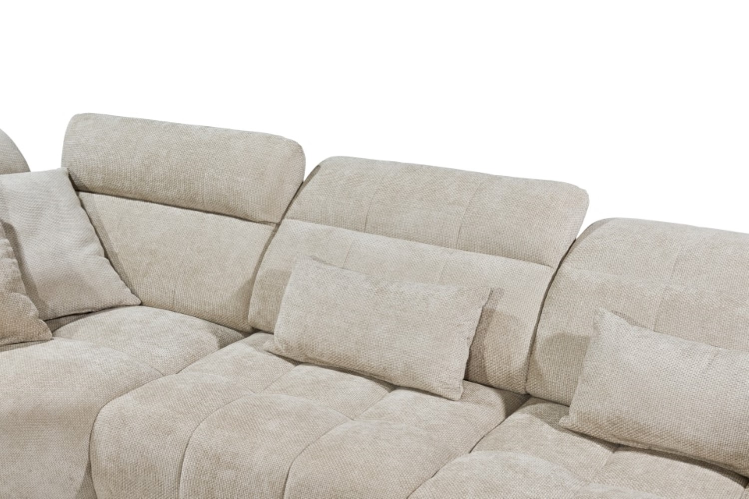 Sofa Franklin von ED Exciting Design – Modernes Sofa mit Mikrofaserbezug, Nosagfederung und 5-fach verstellbaren Kopflehnen Sofa Franklin von ED Exciting Design – Modernes Sofa mit Mikrofaserbezug, Nosagfederung und 5-fach verstellbaren Kopflehnen