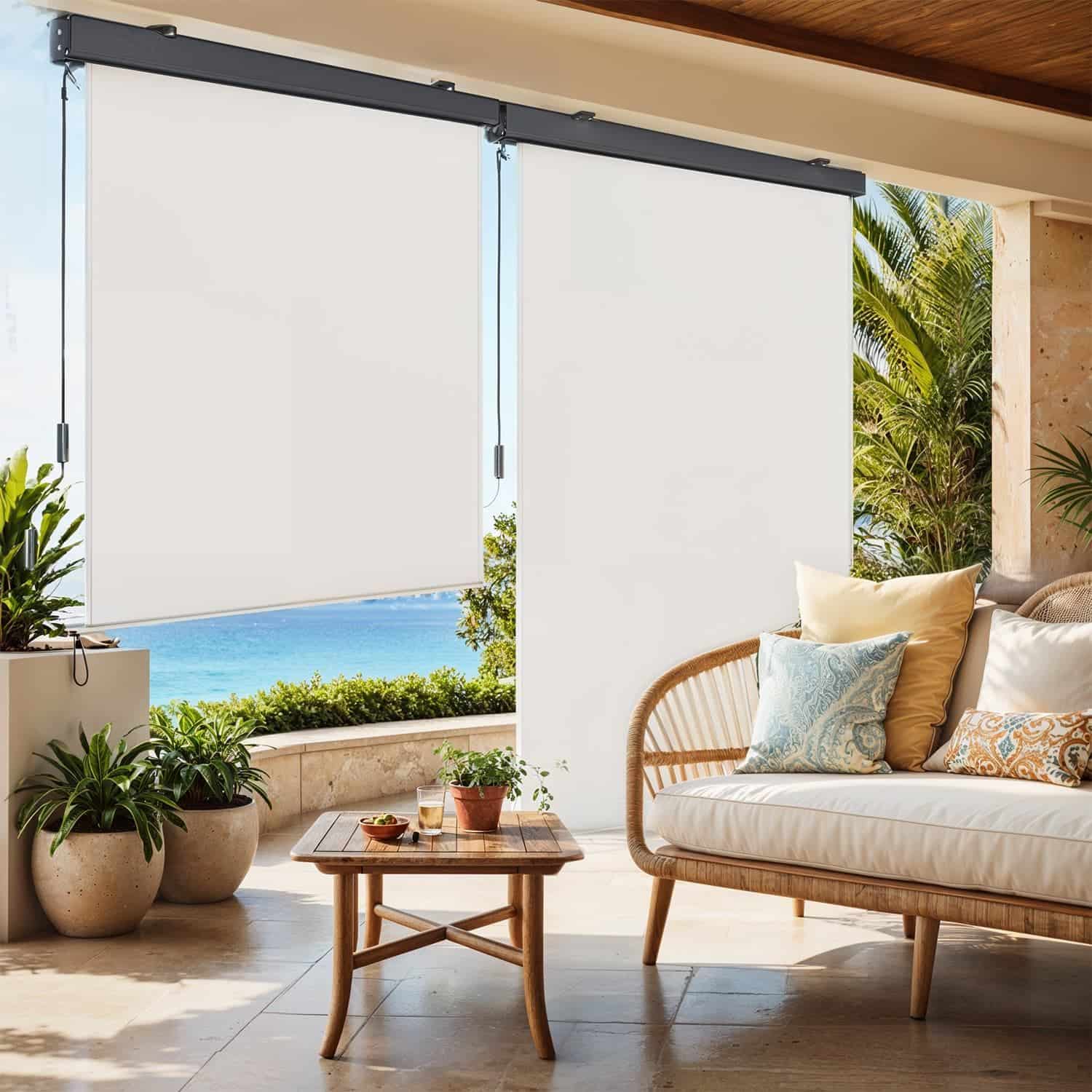 Senkrechtmarkise, ausziehbar, 2 Senkrechtmarkise, ausziehbar, 2