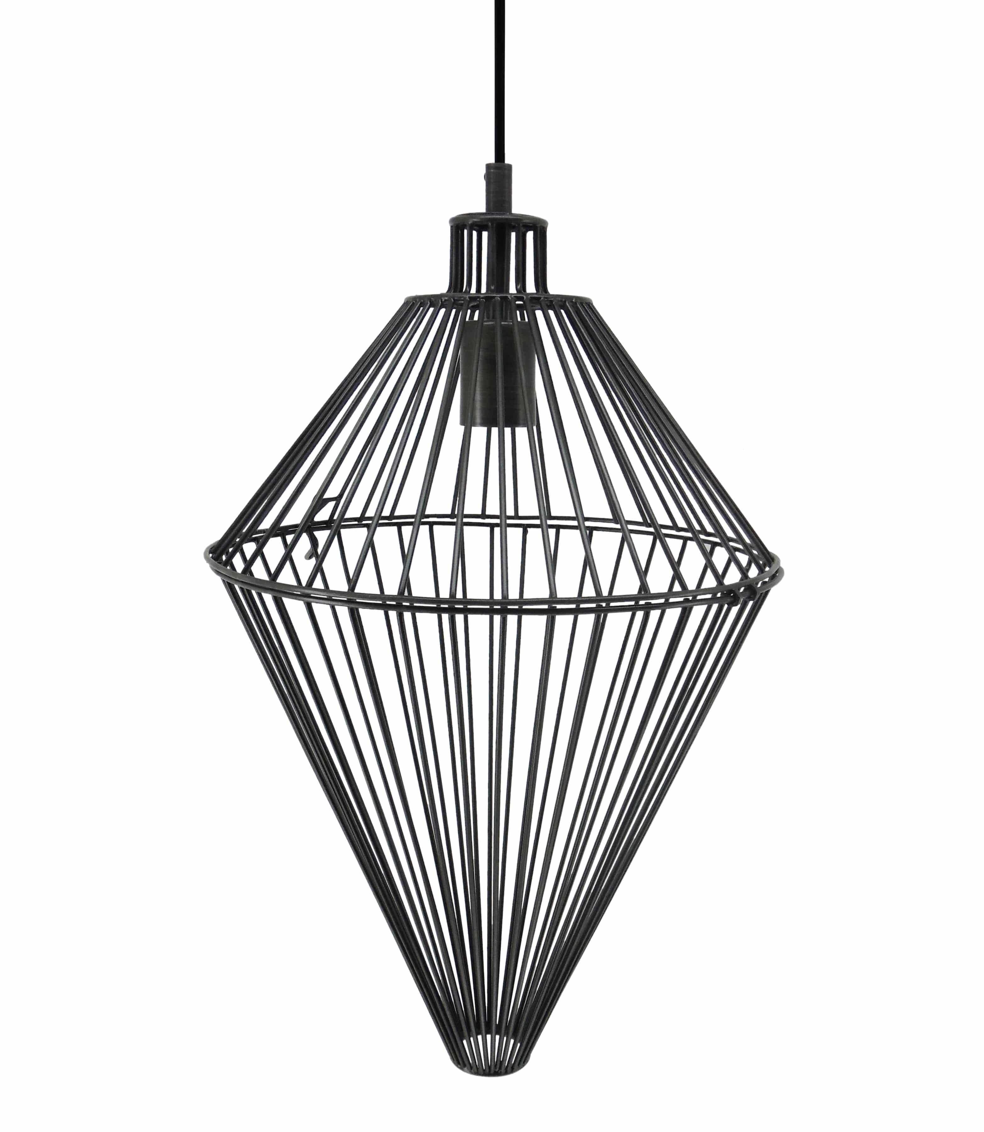 Hängelampe Delta Schwarz
