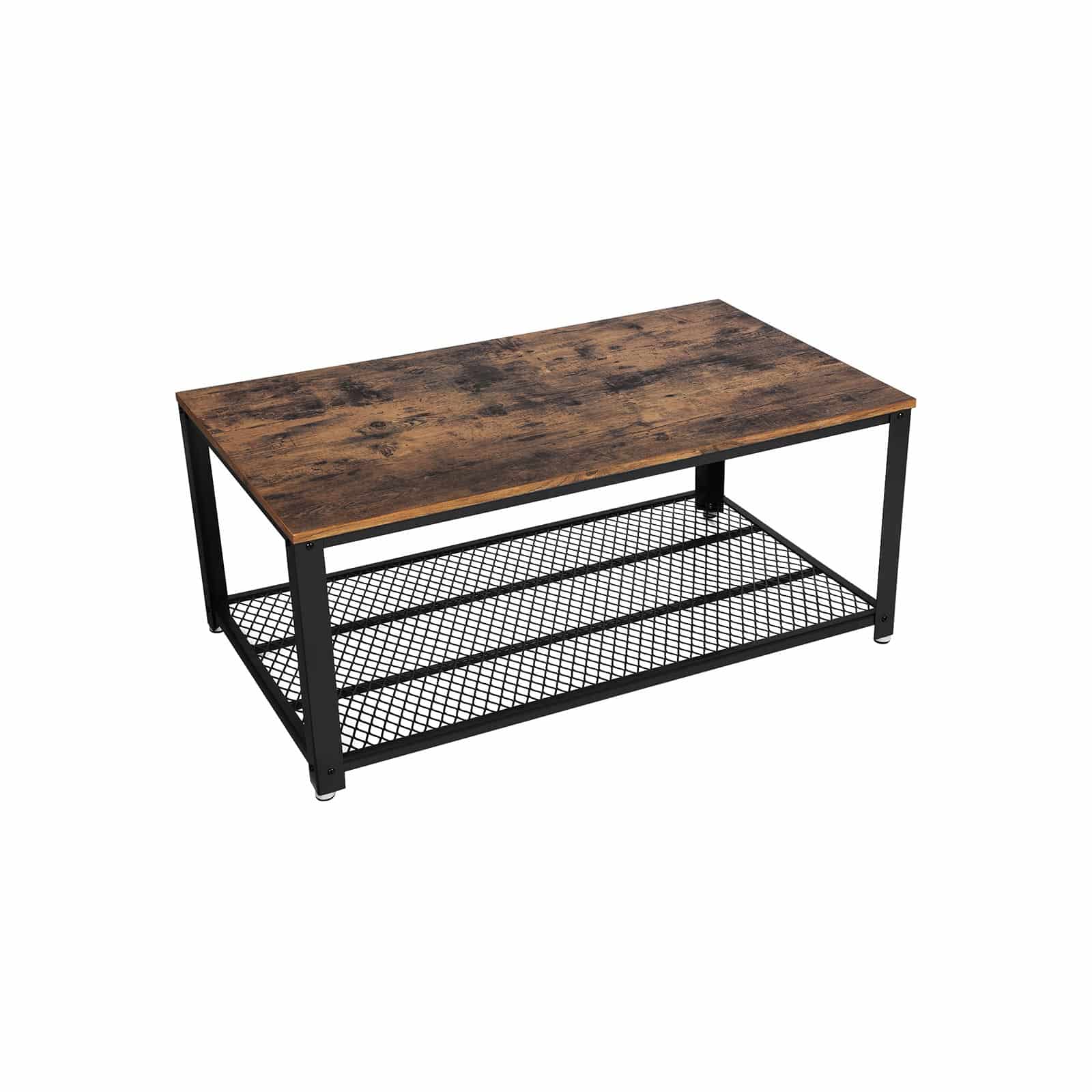 Industrie-Design Couchtisch mit Ablage-LCT61X Industrie-Design Couchtisch mit Ablage-LCT61X