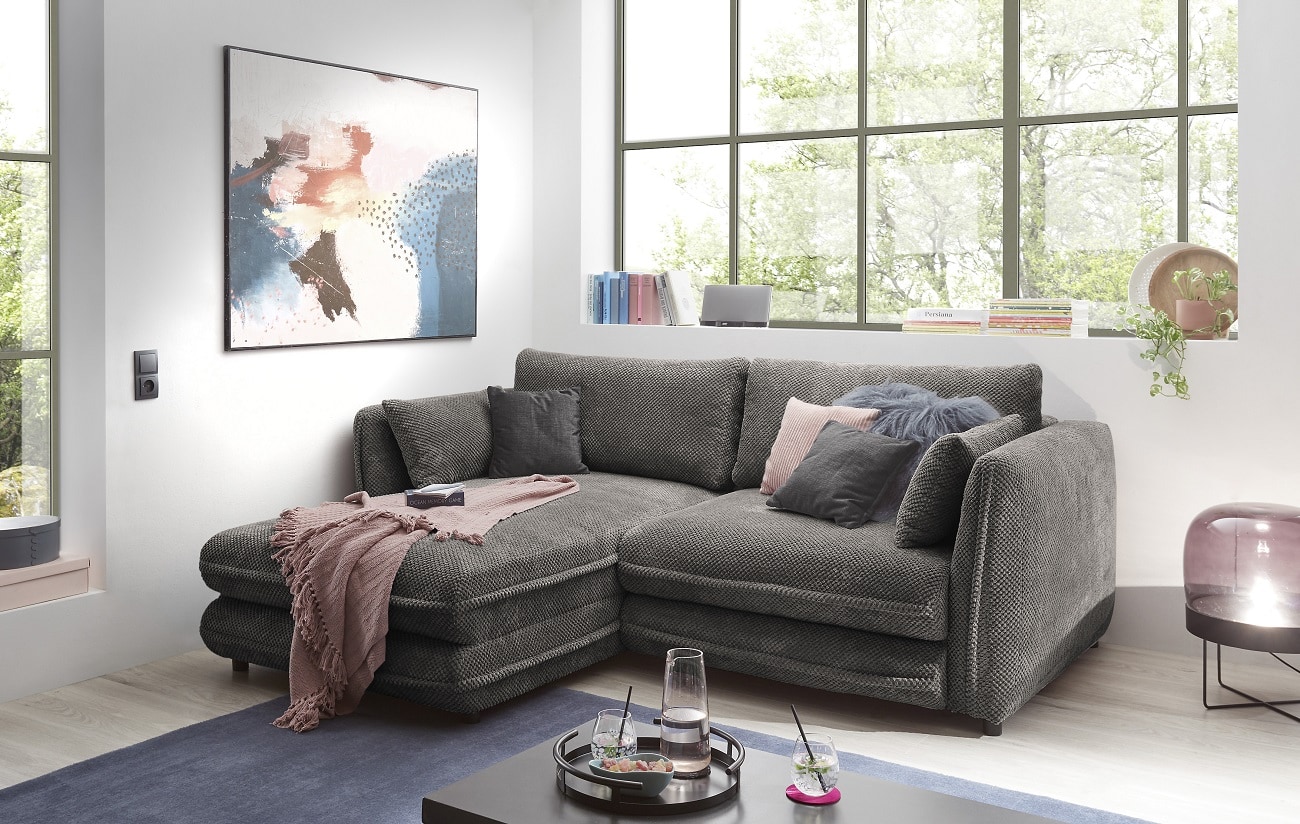 Kleines Schlafsofa Stanley – Ash – ED Exciting Design