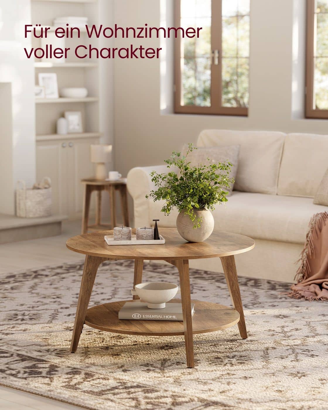 Couchtisch 2 Ebenen einfach zu montieren Couchtisch 2 Ebenen einfach zu montieren