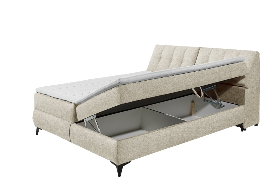 Atlantis-180_Lumos-21-ivory_Fkt Ivory Dreams: Boxbett Atlantis in Flachgewebe - Myhomelando