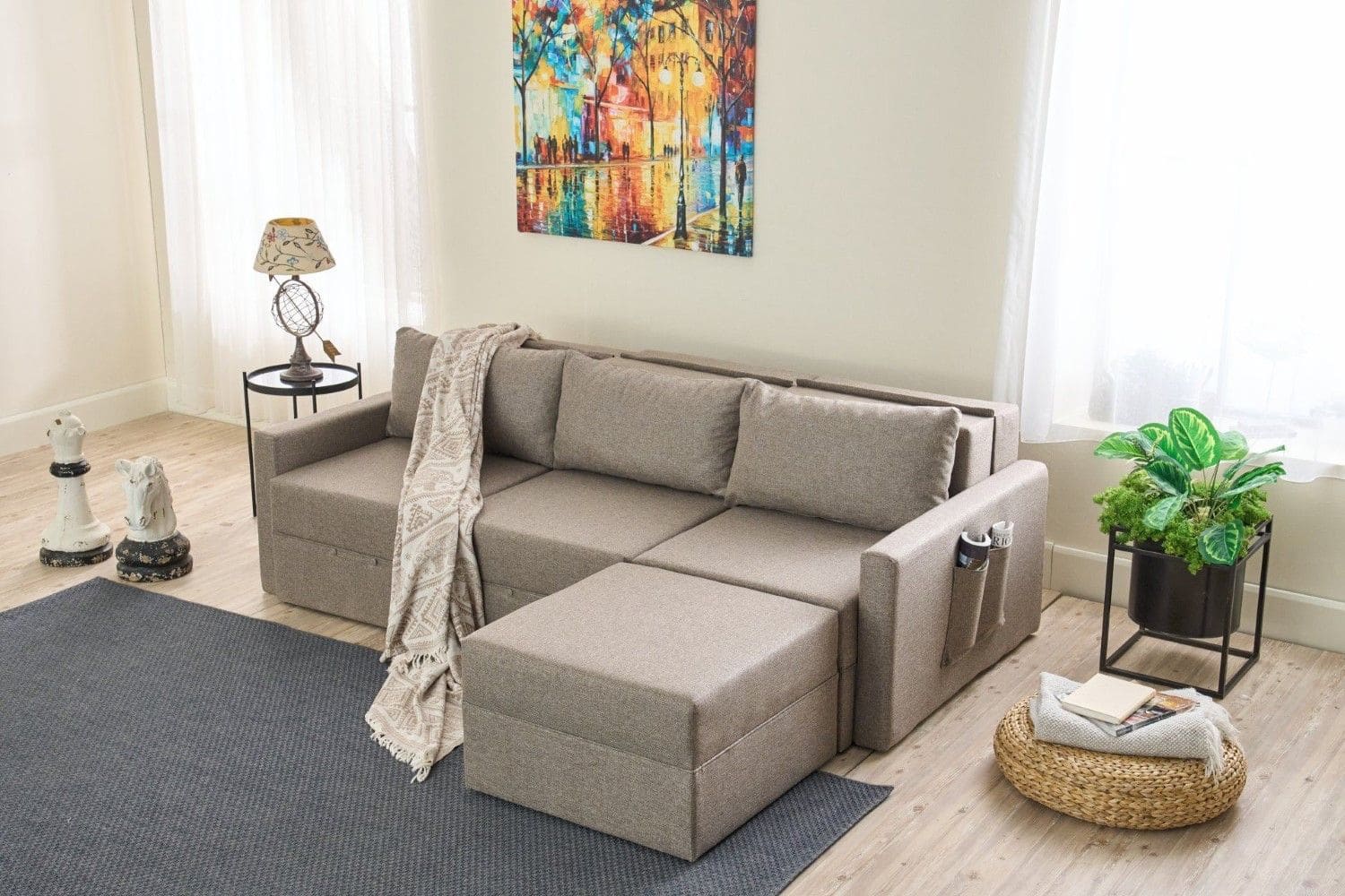 Ecksofa Saros mit Schlaffunktion Ecksofa Saros mit Schlaffunktion