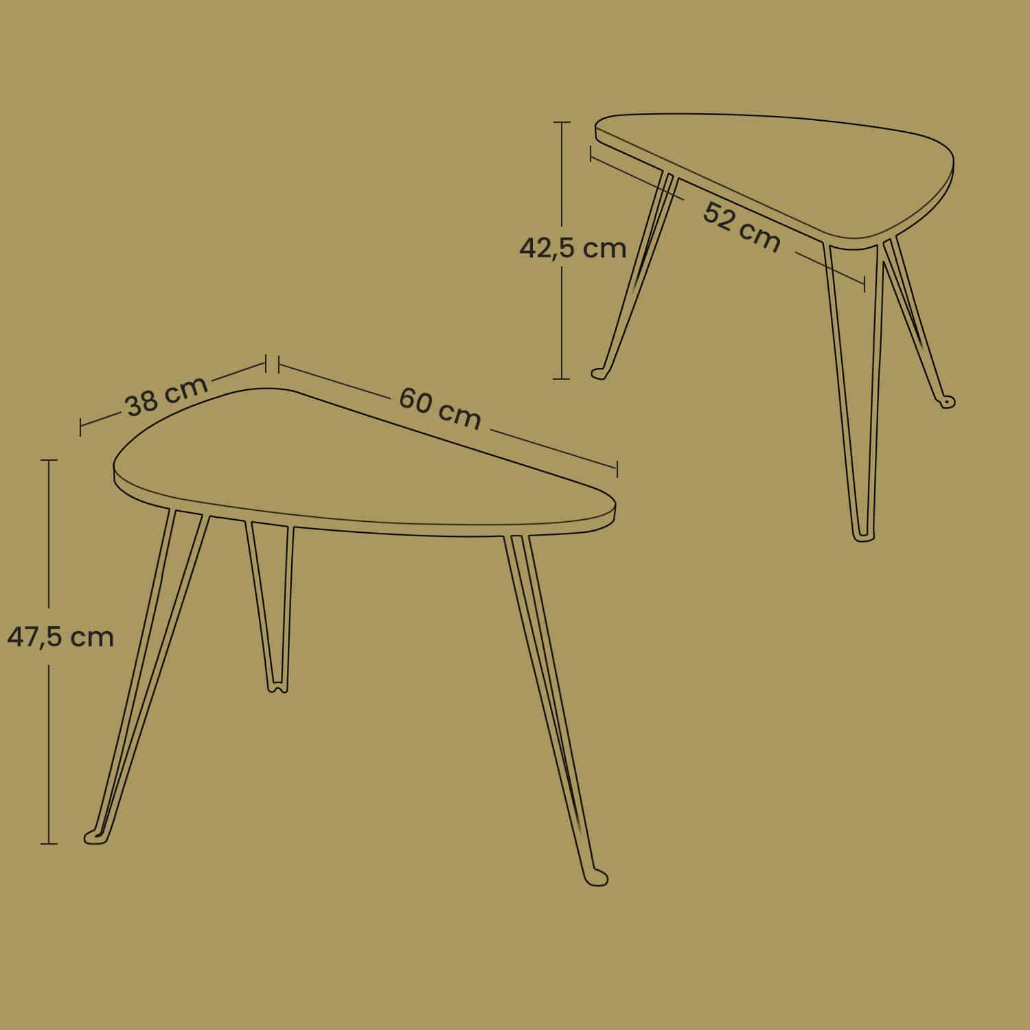 2er Set Beistelltische Beistelltische Couchtische für Wohnzimmer, Esszimmer, Schlafzimmer 2er Set Beistelltische Beistelltische Couchtische für Wohnzimmer, Esszimmer, Schlafzimmer