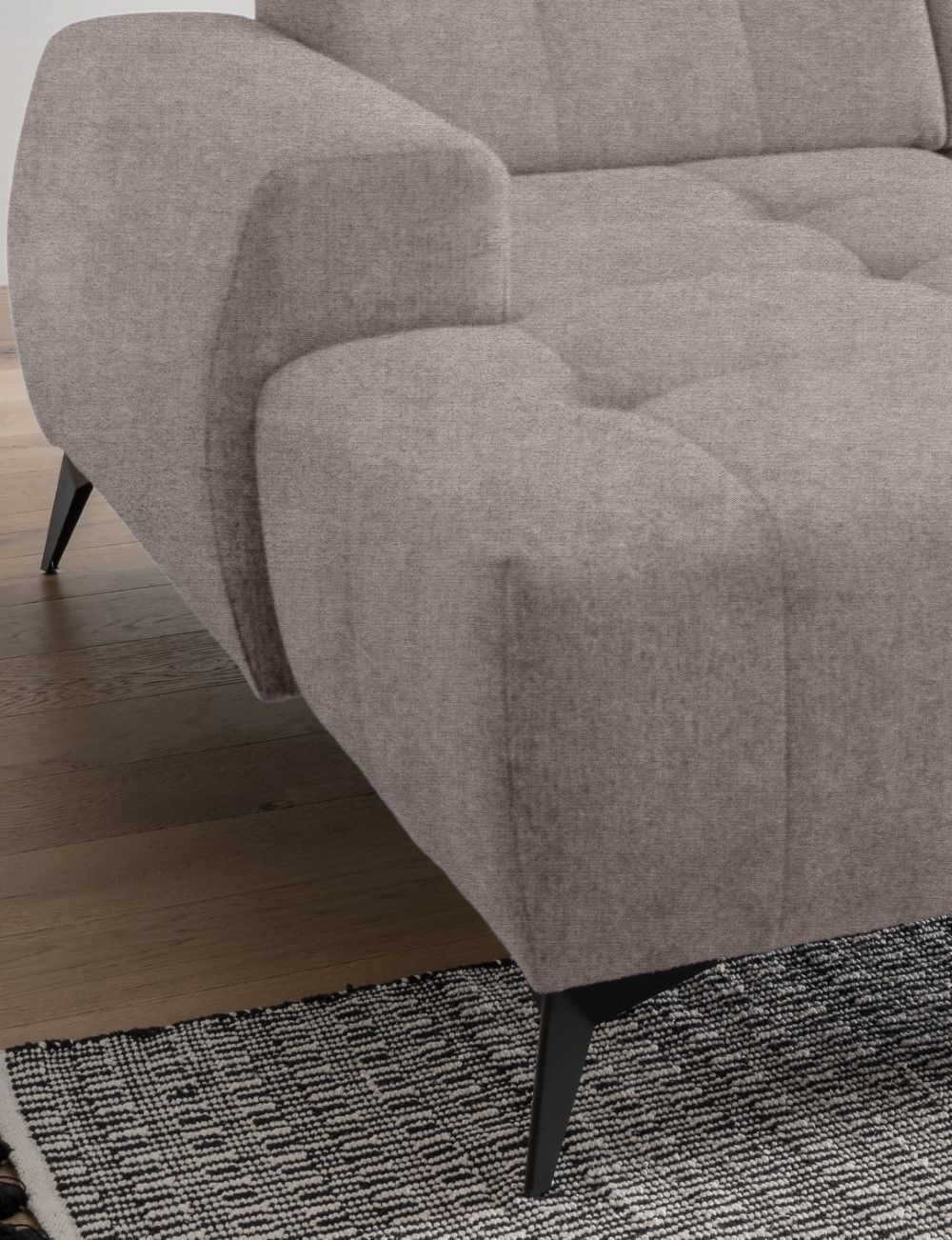 U-Form Wohnlandschaft Sano mit Elektrofunktion von Benformato | Mango 