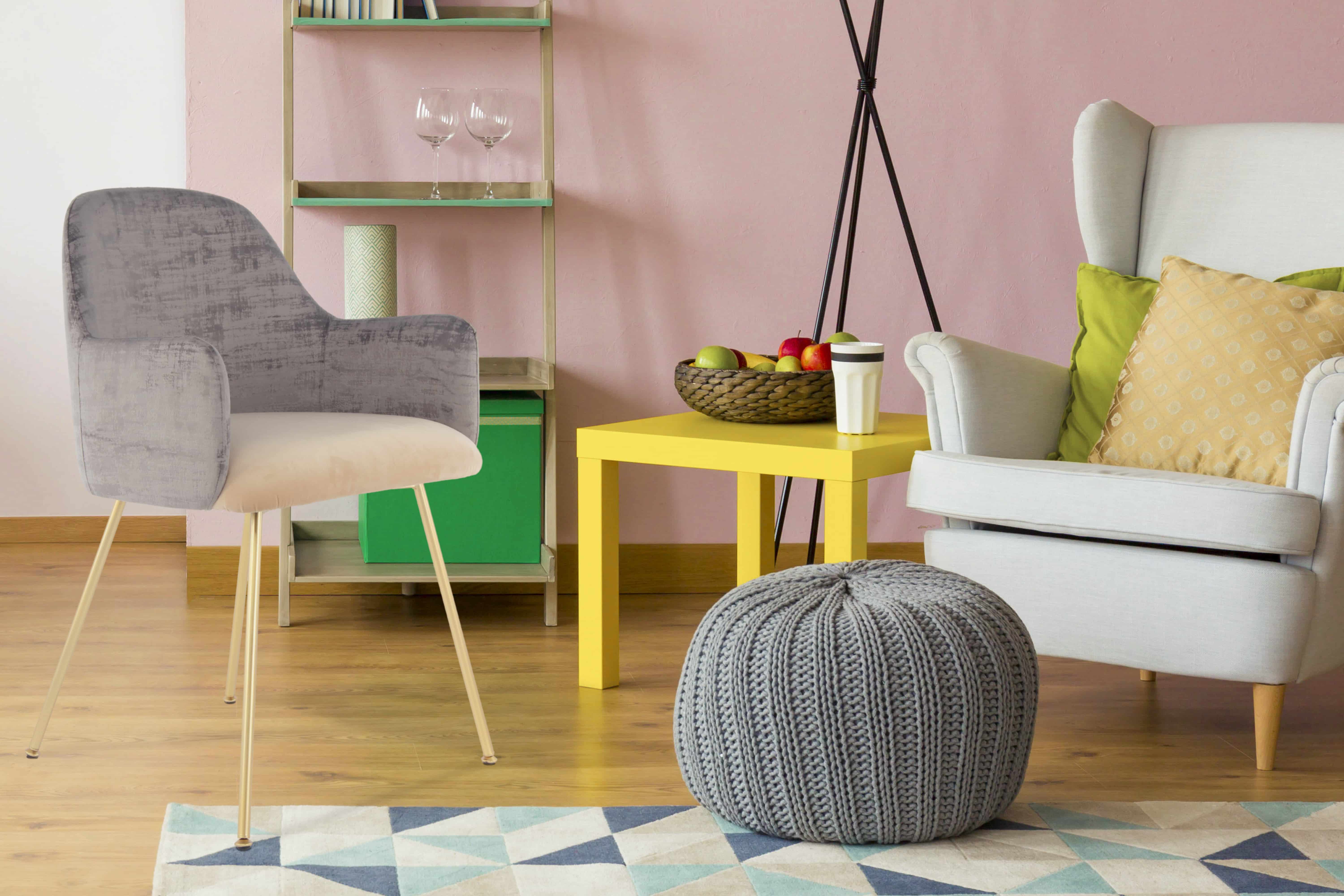 Stuhl Richard 525 Grau / Beige Stuhl Richard 525 Grau / Beige