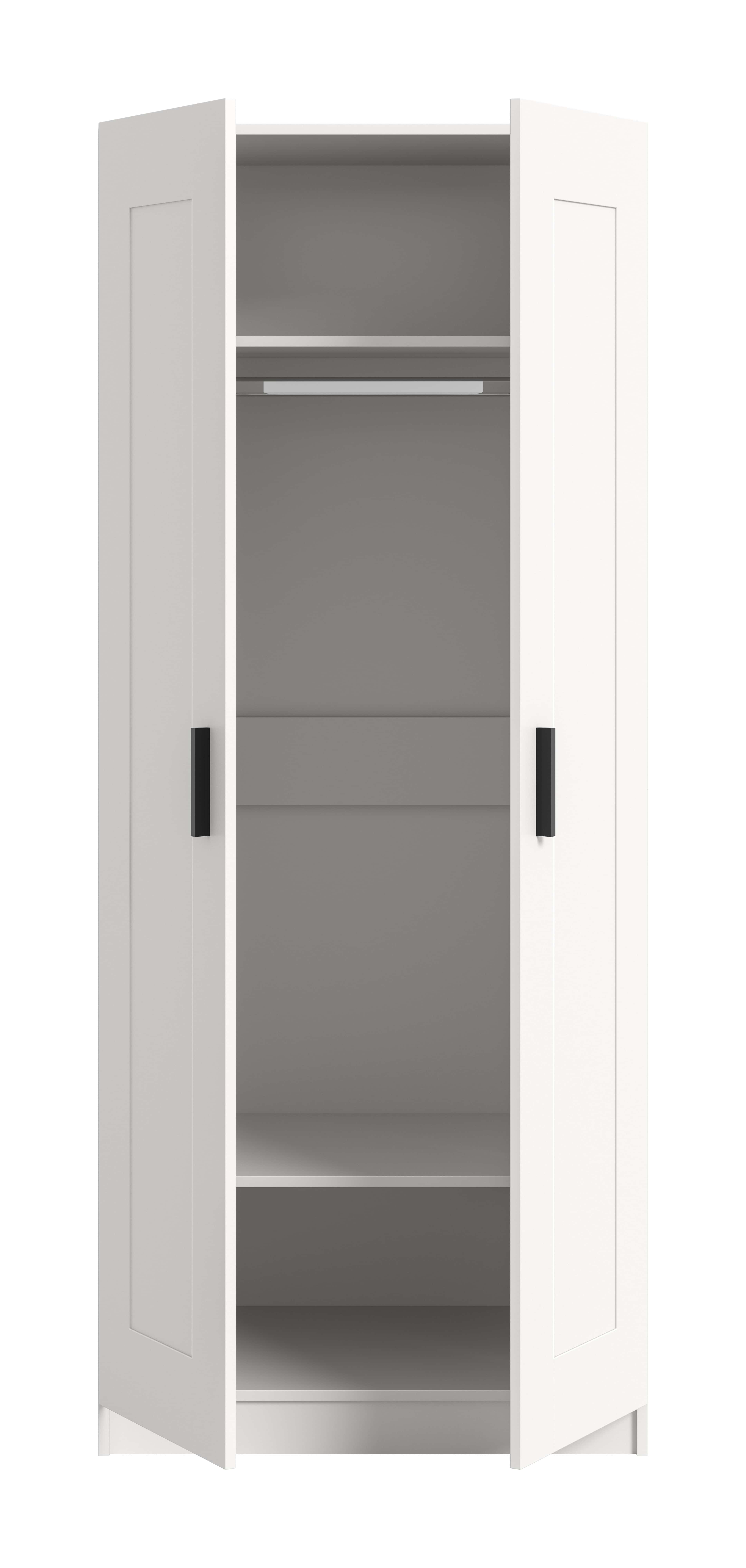 Visby Kleiderschrank 2-türig