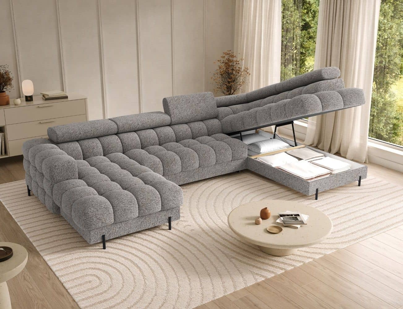 Wohnlandschaft Feraria von Eltap mit Schlaffunktion | Pellerito