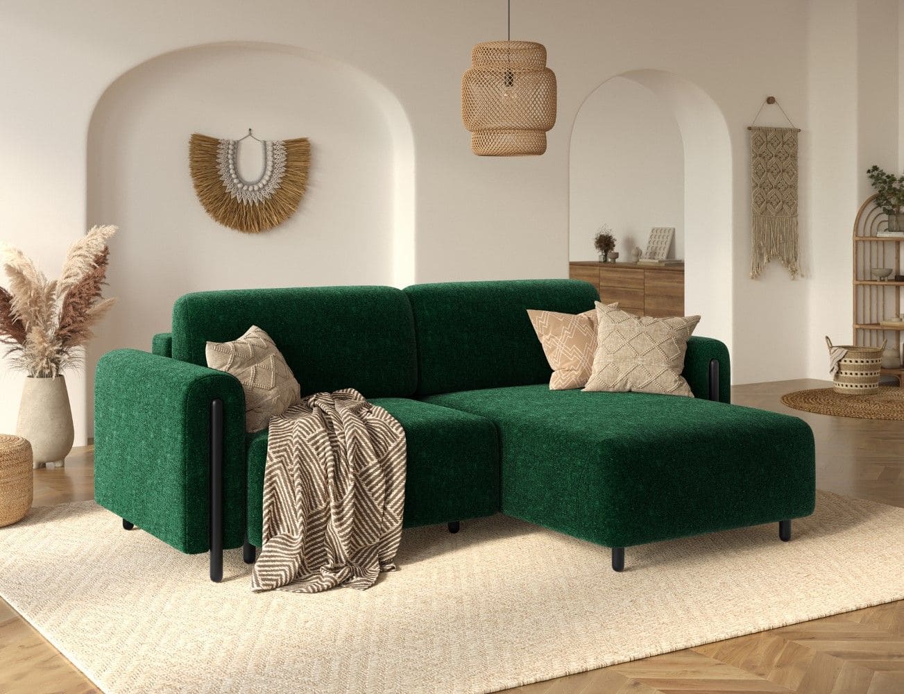 Ecksofa Acossta von Eltap Amore Mikrofaser mit Schlaffunktion Bettkasten Ecksofa Acossta von Eltap Amore Mikrofaser mit Schlaffunktion Bettkasten