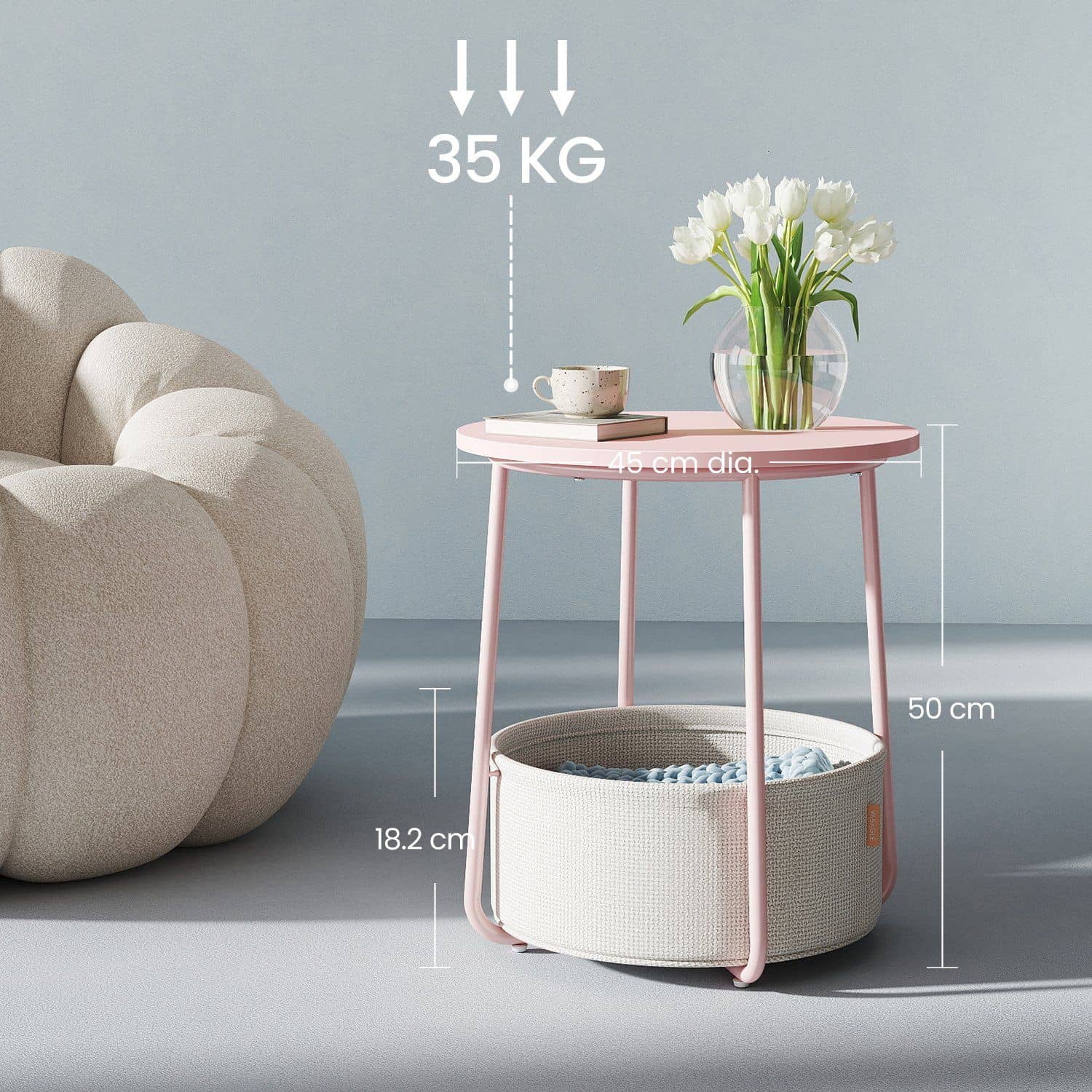 Beistelltisch rund, kleiner Tisch, Couchtisch klein Beistelltisch rund, kleiner Tisch, Couchtisch klein