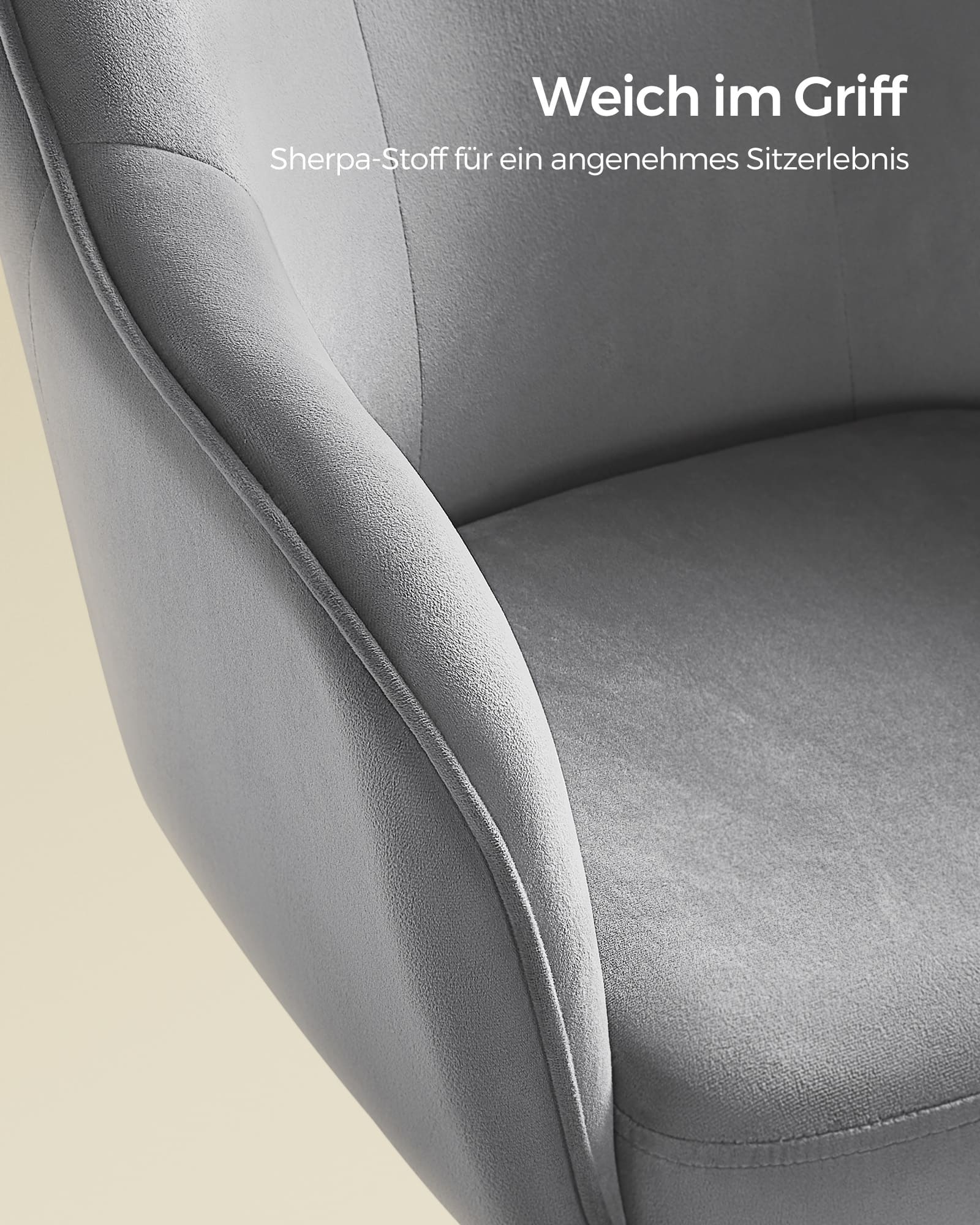 Bürostuhl bis 110 kg belastbar taubengrau-OBG019G03 Bürostuhl bis 110 kg belastbar taubengrau-OBG019G03