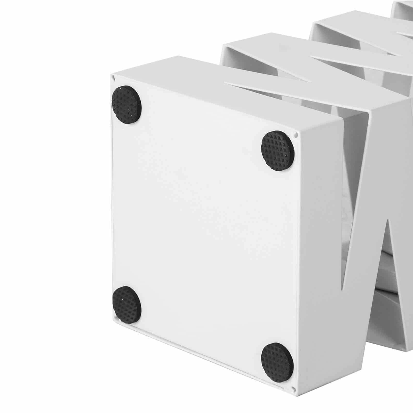 Schirmständer quadratisch Weiß-LUC16W Schirmständer quadratisch Weiß-LUC16W