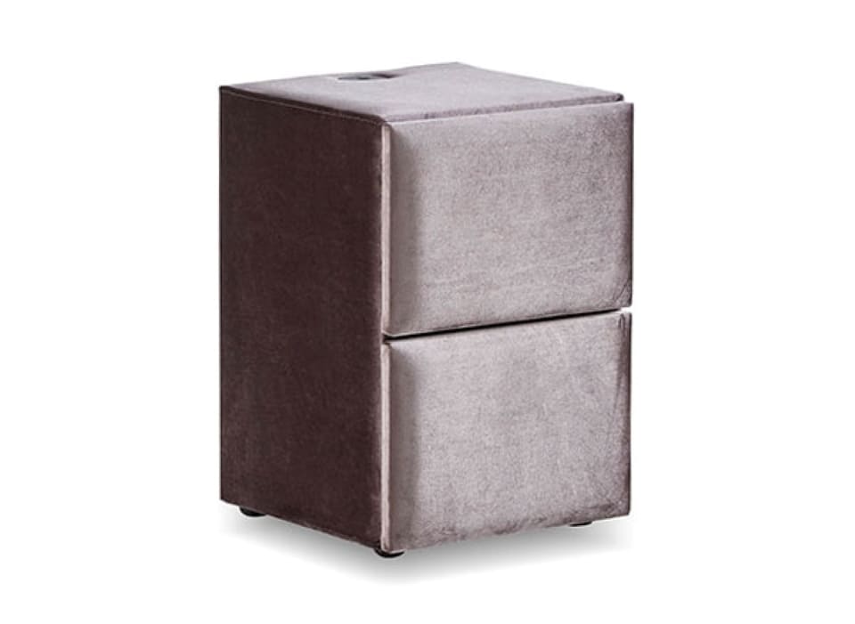 Phantom-Beige-Nachtkast-1 Exklusiv bei Myhomelando: Boxspringbett Phantom von ABC Bedding