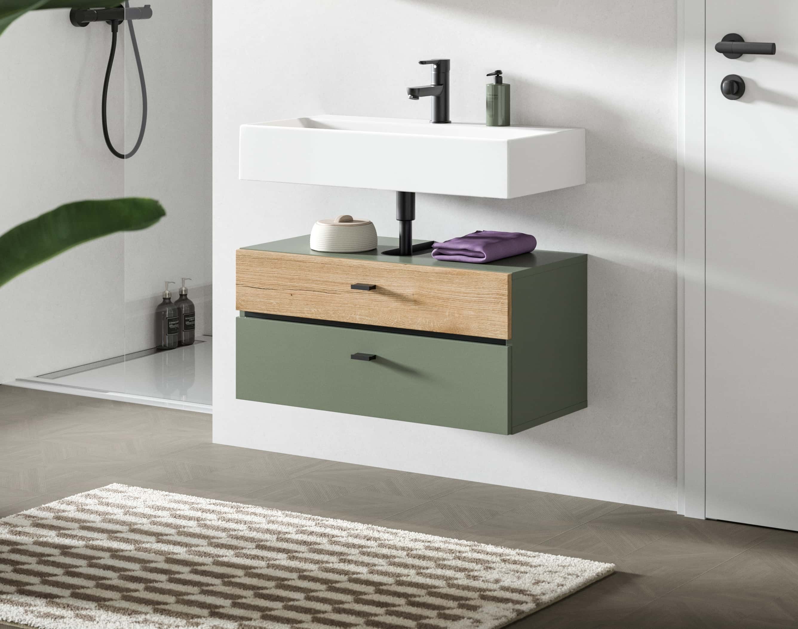 Aqua Waschbeckenunterschrank