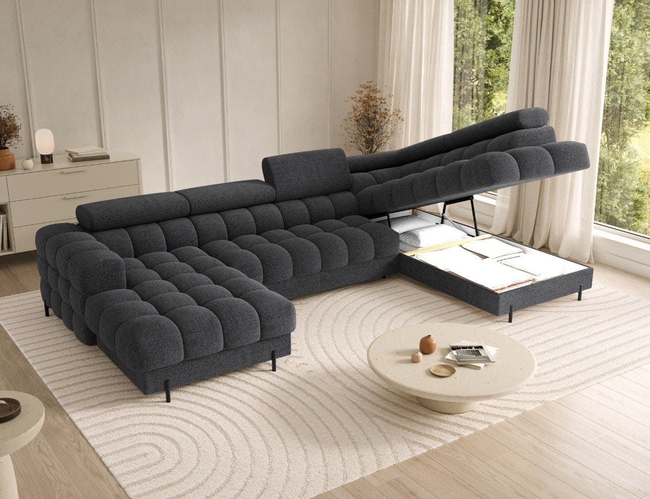 Wohnlandschaft Feraria Royal mit Schlaffunktion von Eltap