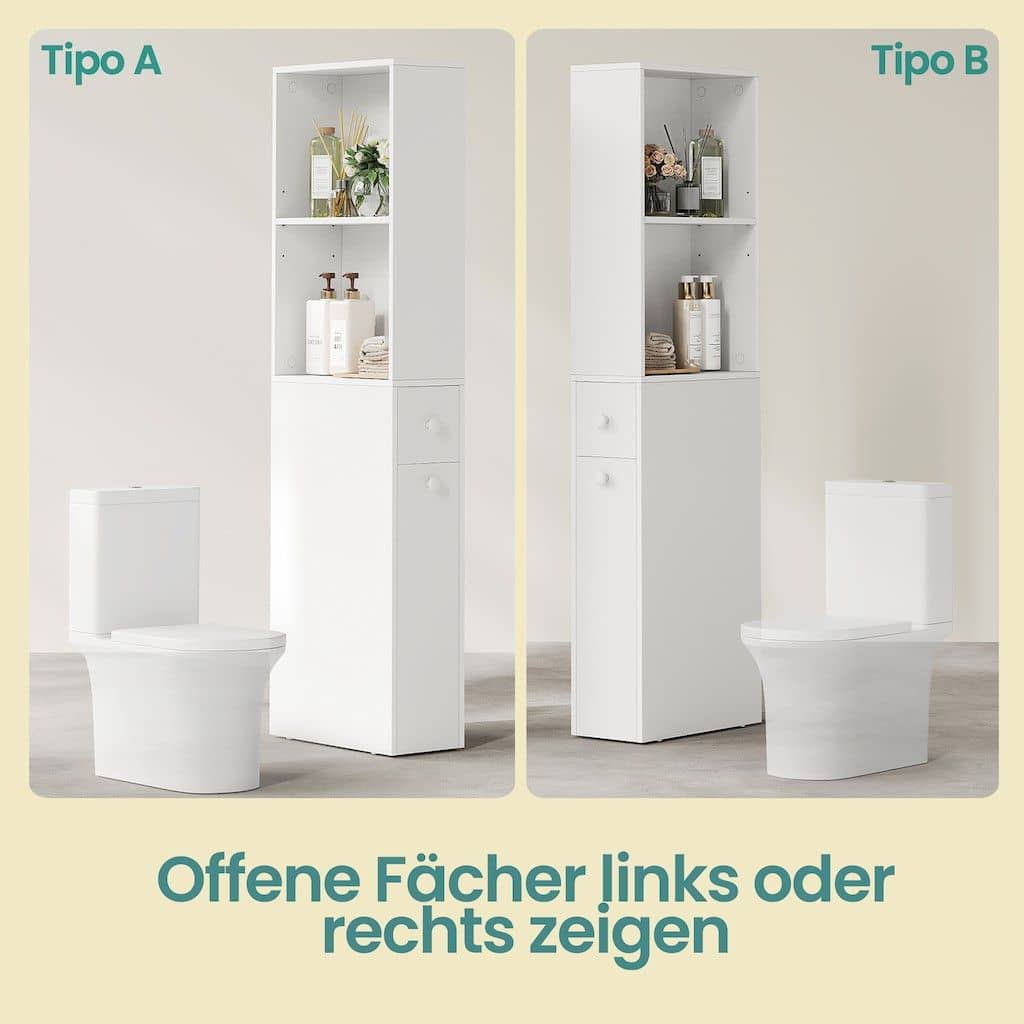 Badezimmschrank hoch, Hochschrank, Badschrank schmal Badezimmschrank hoch, Hochschrank, Badschrank schmal