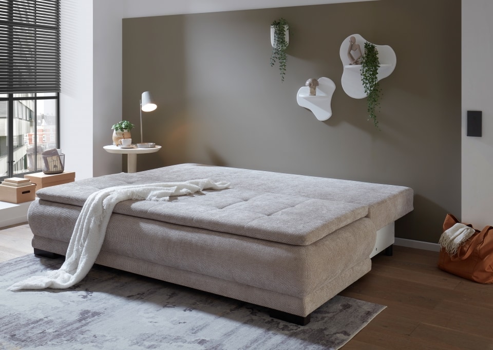 Schlafsofa Liam mit Bettkasten und Nosagfederung – ED Exciting Design Schlafsofa Liam mit Bettkasten und Nosagfederung – ED Exciting Design