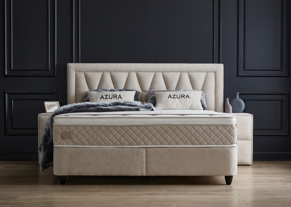 0QFvf5tE5sxLku Zeitloses Design: Das Boxspringbett Azura für erholsame Nächte