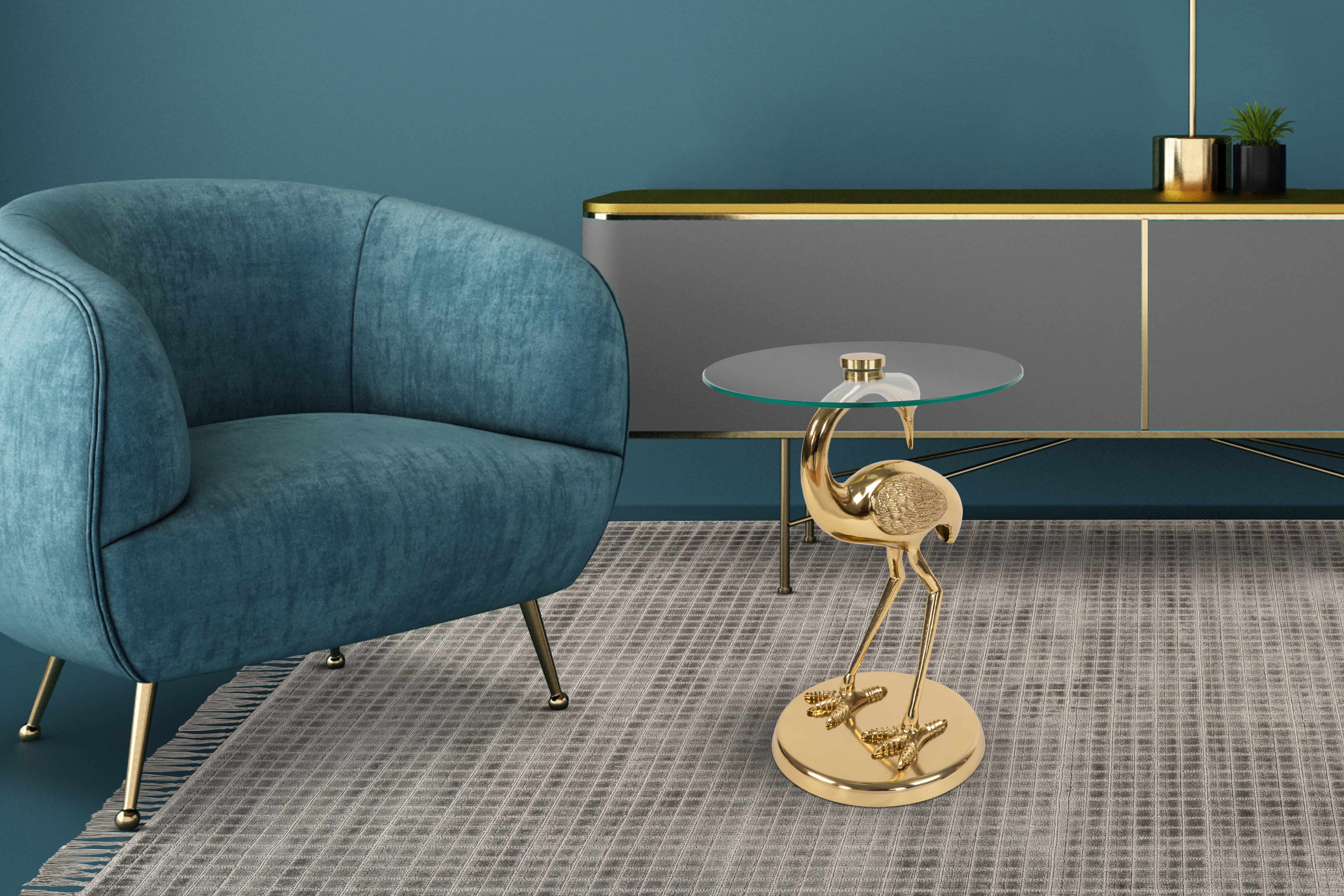 Beistelltisch Animality 325 Gold Beistelltisch Animality 325 Gold