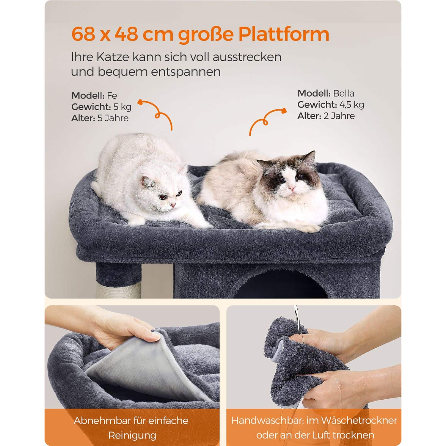 Katzenhaus für extra große Katzen-PCT614G01 Katzenhaus für extra große Katzen-PCT614G01