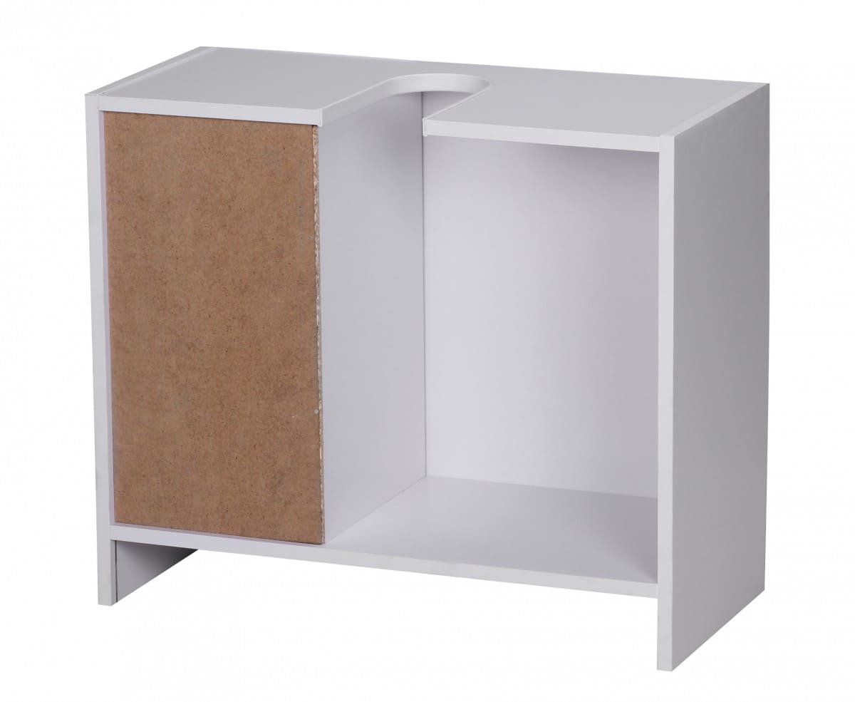 35999-WOHNLING-Bad-Unterschrank-Waschbecken-weiss-WH05_5EIC4Zj7IMKoaO Bad Waschbecken Unterschrank 54 x 63 x 30 cm 1 Tür, 3 Schubladen, weiß