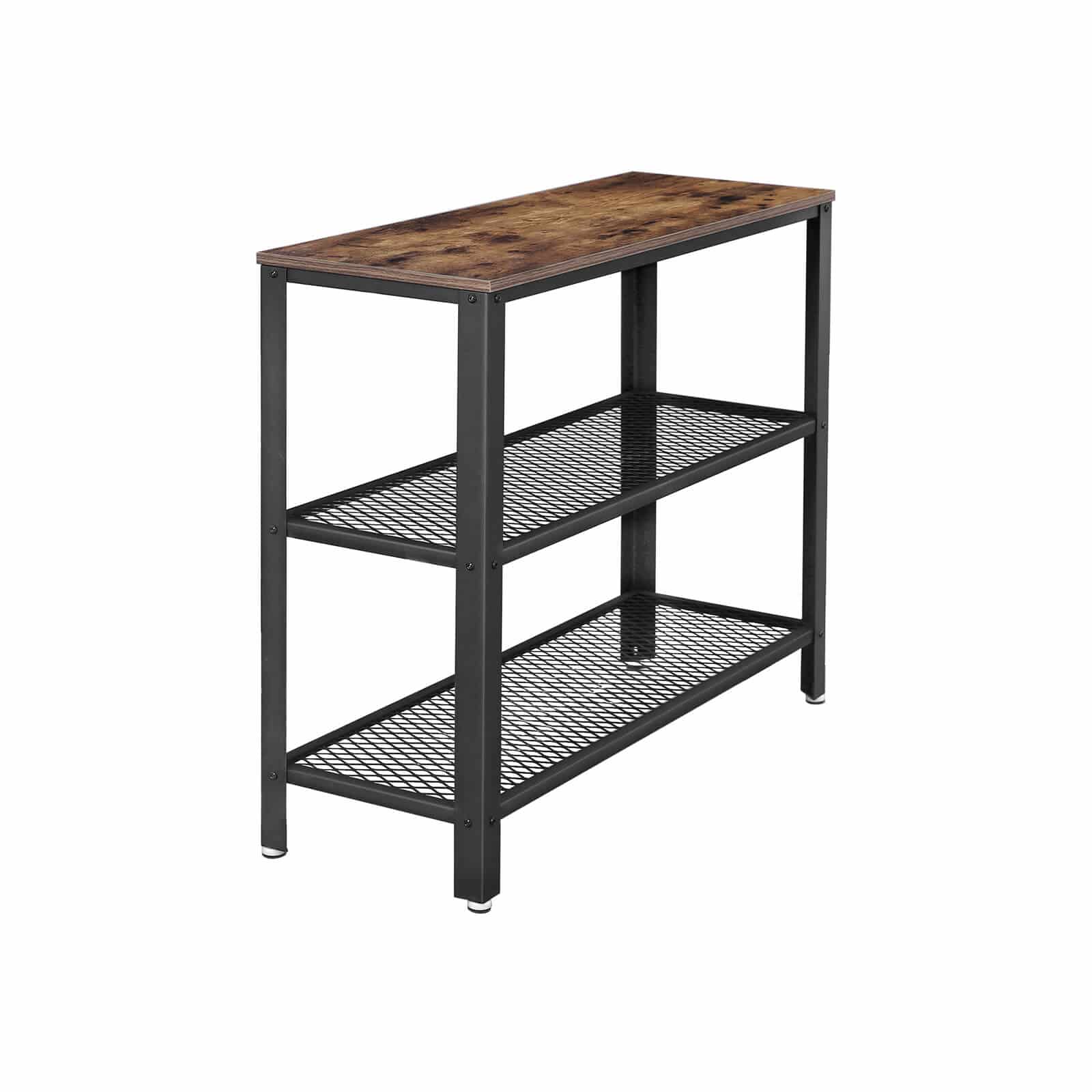 VASAGLE Konsolentisch LNT81BX: Vintage-Industrie-Design für Wohnzimmer und Flur-LNT81BX VASAGLE Konsolentisch LNT81BX: Vintage-Industrie-Design für Wohnzimmer und Flur-LNT81BX