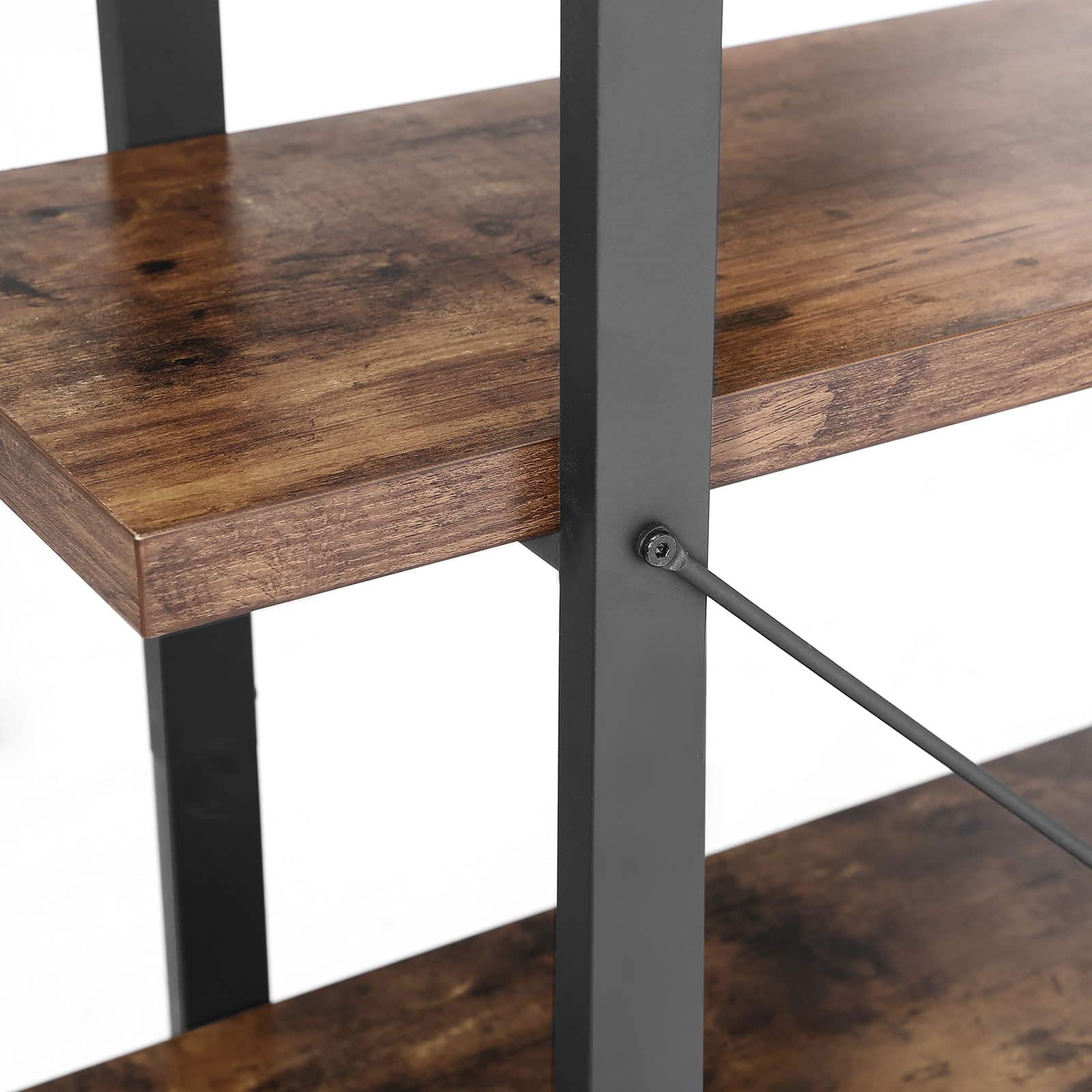 Stabiles Standregal mit 5 Regalebenen-B34LLS55BX Stabiles Standregal mit 5 Regalebenen-B34LLS55BX