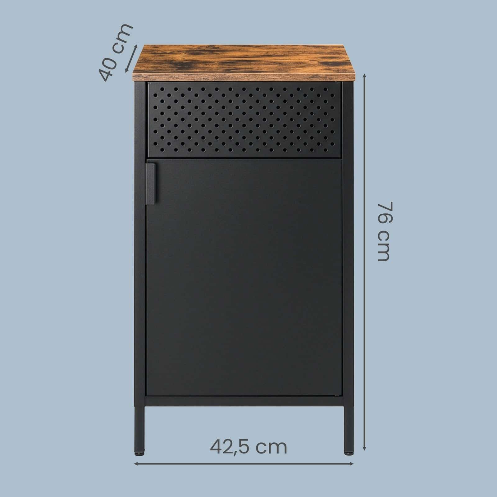 Metallschrank, Aufbewahrungsschrank für Büro, Magnetverschluss Metallschrank, Aufbewahrungsschrank für Büro, Magnetverschluss