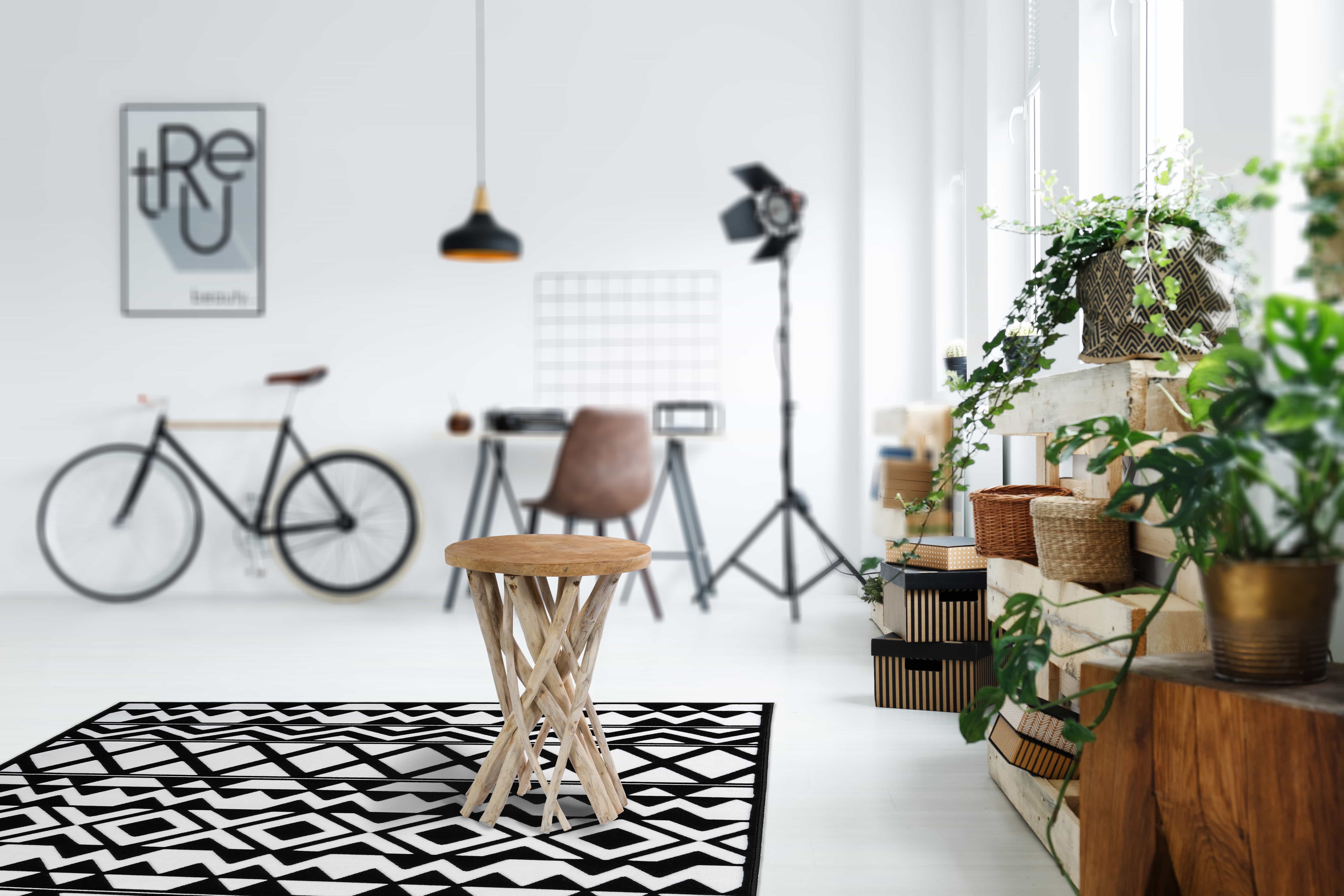 Beistelltisch Radix 125 Schwarz Beistelltisch Radix 125 Schwarz